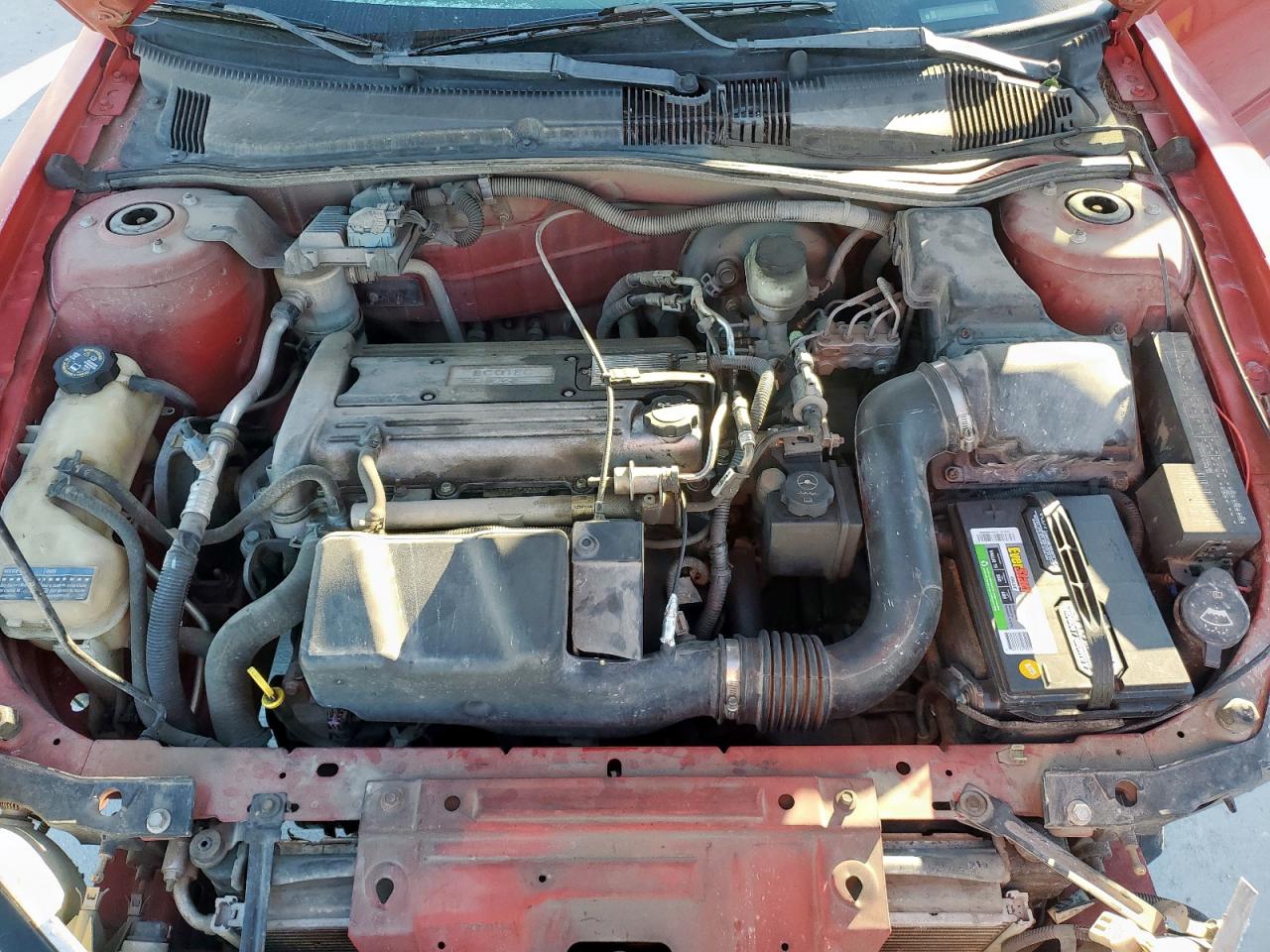 2004 Pontiac Sunfire Red vin: 1G2JB12F847353867