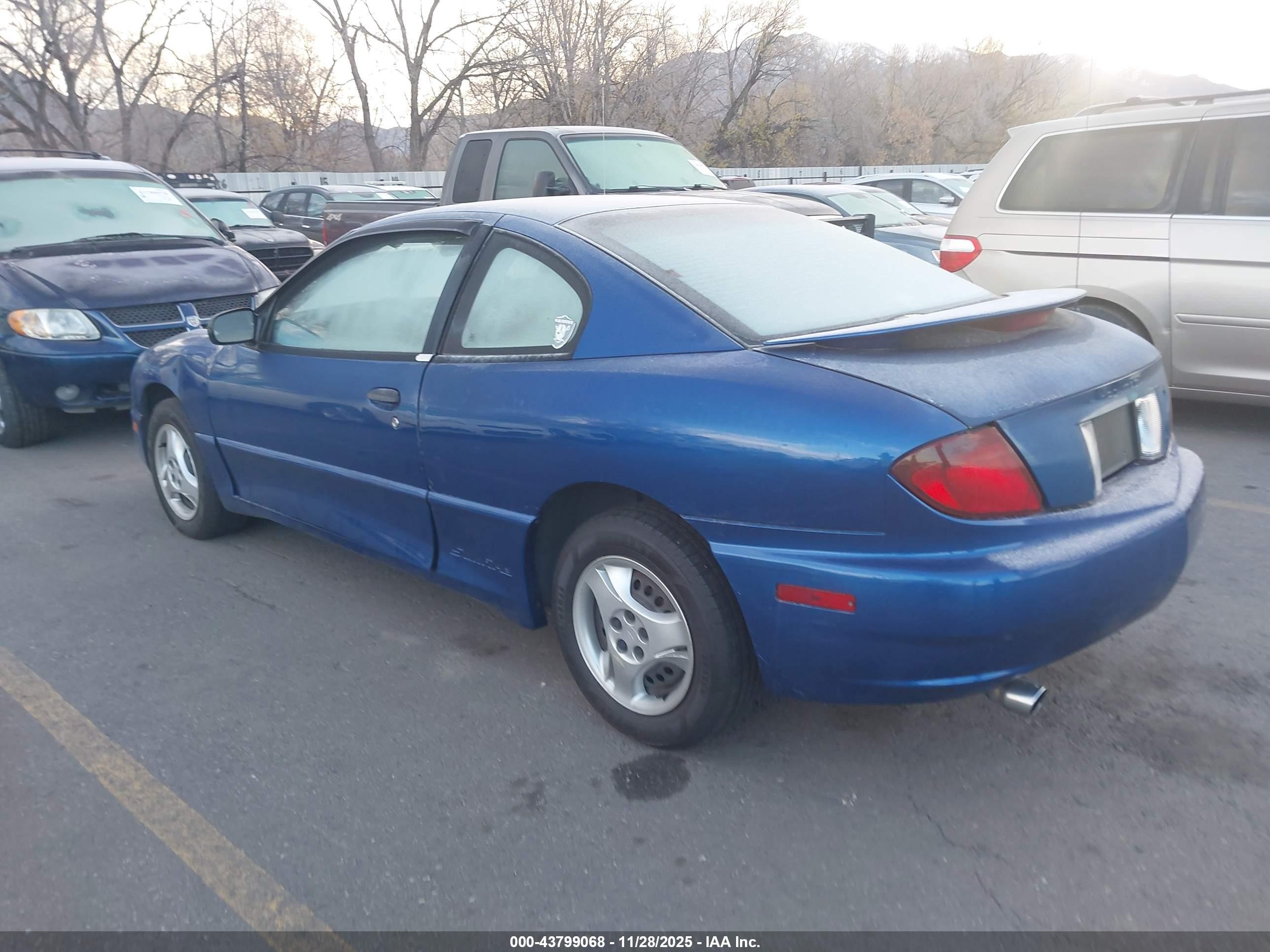 2004 Pontiac Sunfire   Синий vin: 1G2JB12F947295722