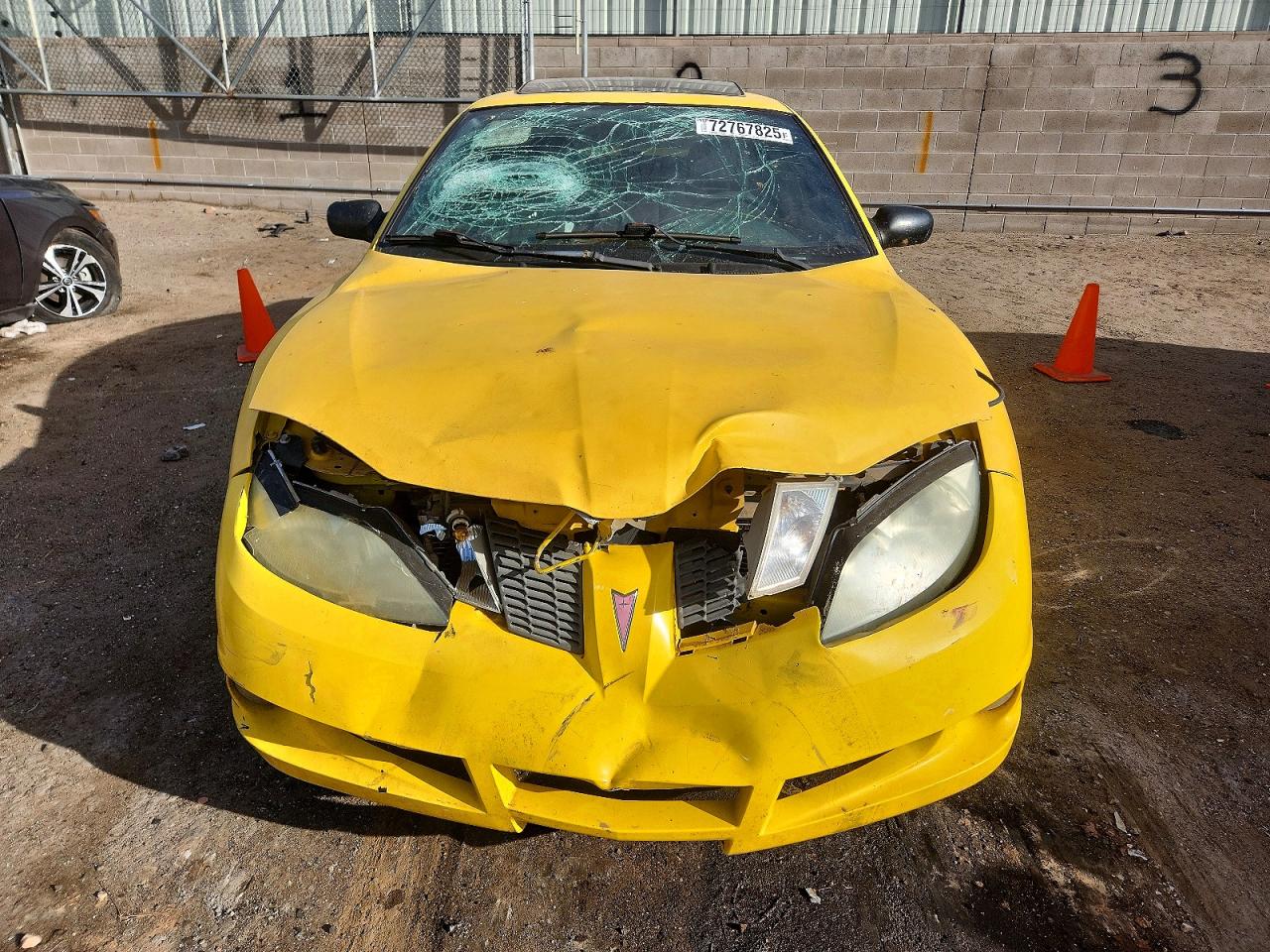 2004 Pontiac Sunfire Yellow vin: 1G2JB12F947327455
