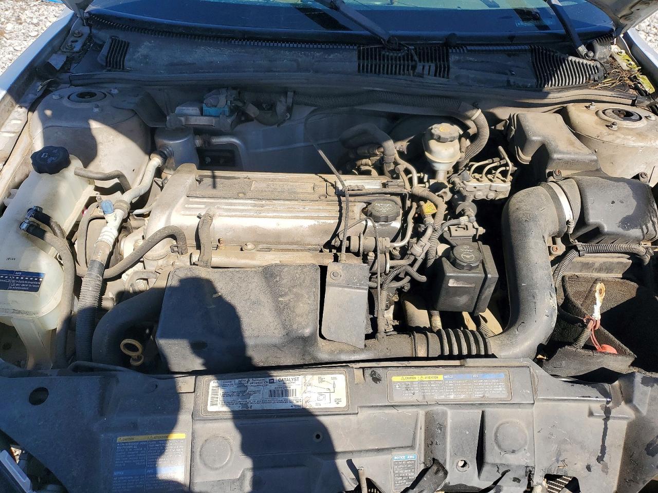 2003 Pontiac Sunfire Silver vin: 1G2JB12FX37146976
