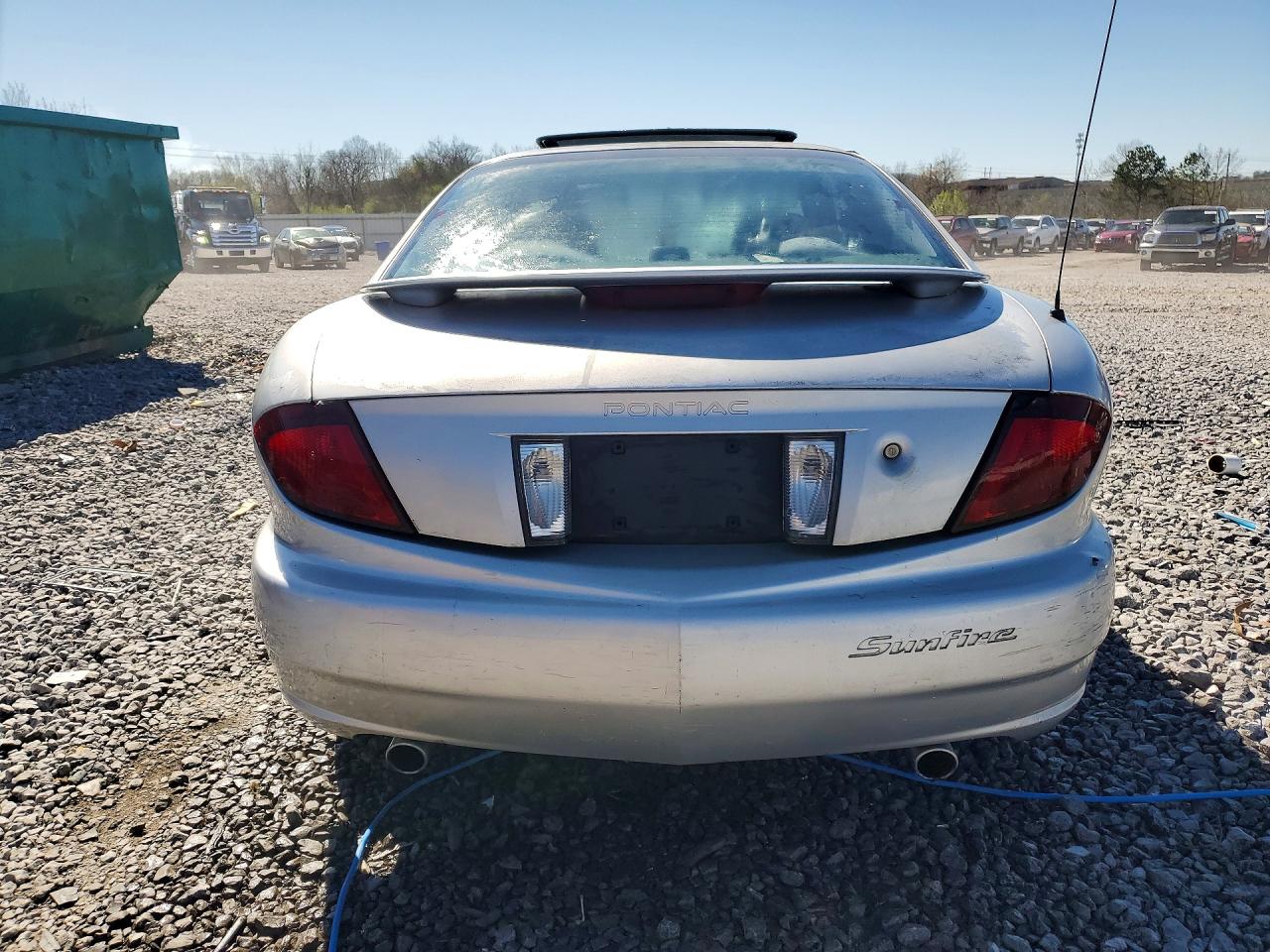 2003 Pontiac Sunfire Silver vin: 1G2JB12FX37146976