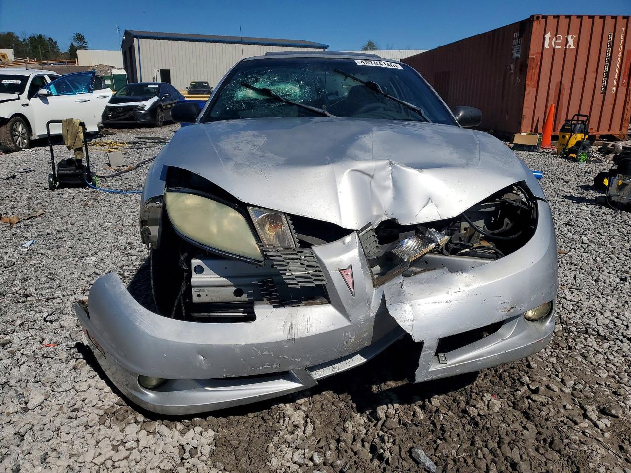 2003 Pontiac Sunfire Silver vin: 1G2JB12FX37146976