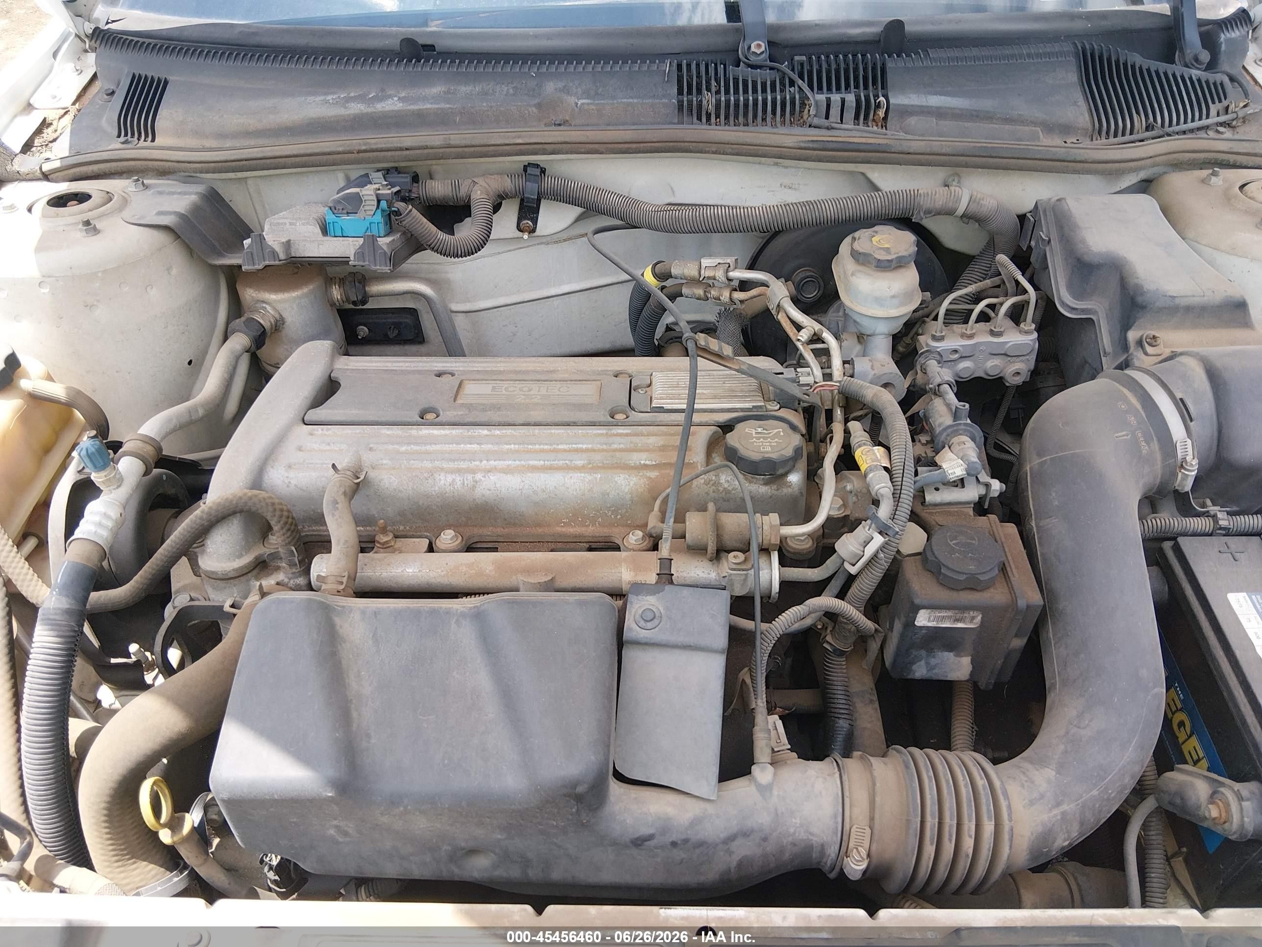 2003 Pontiac Sunfire   Белый vin: 1G2JB12FX37206156