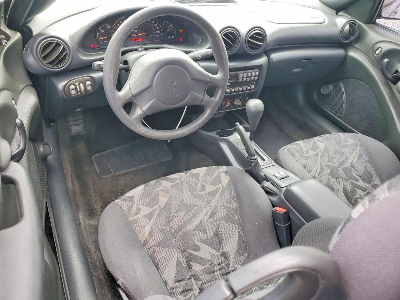 2003 Pontiac Sunfire Black vin: 1G2JB12FX37327382
