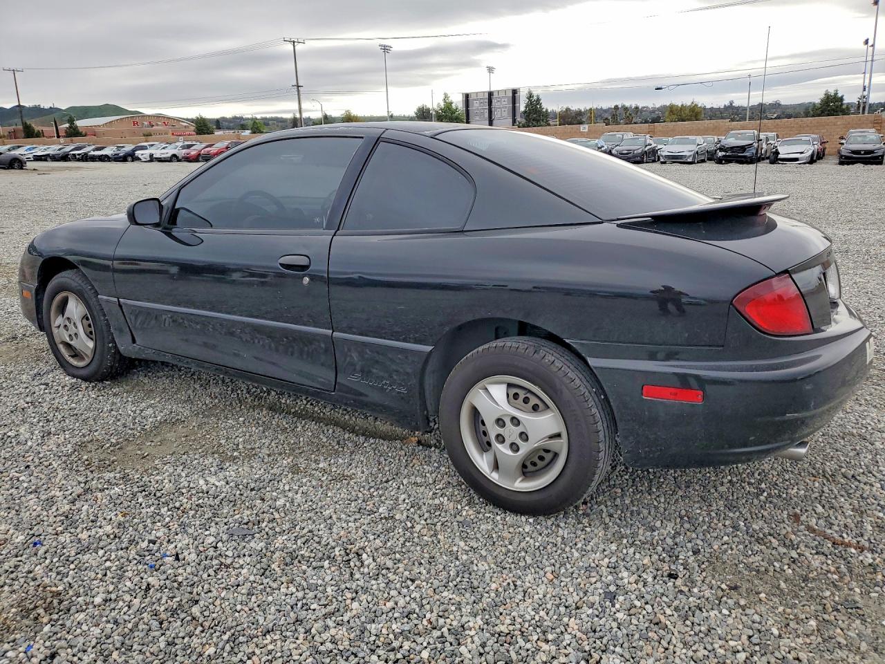 2003 Pontiac Sunfire Black vin: 1G2JB12FX37327382