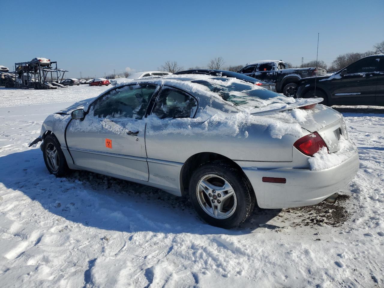 2004 Pontiac Sunfire Серебряный vin: 1G2JB14F047262038