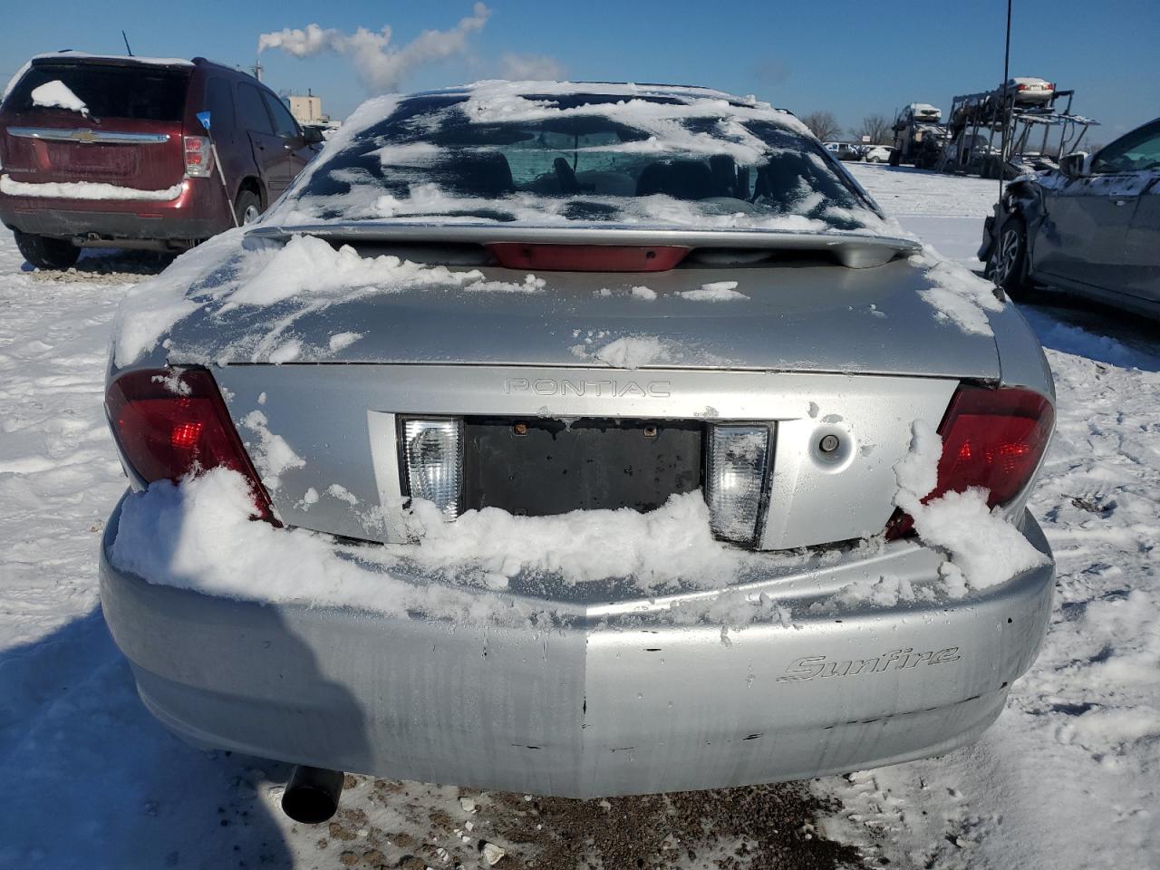 2004 Pontiac Sunfire Серебряный vin: 1G2JB14F047262038