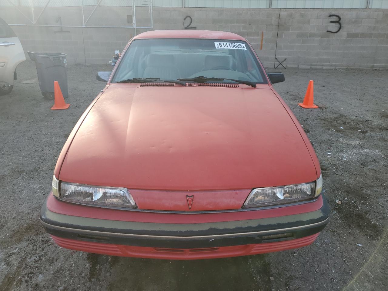 1990 Pontiac Sunbird Le   Red vin: 1G2JB14K6L7546253