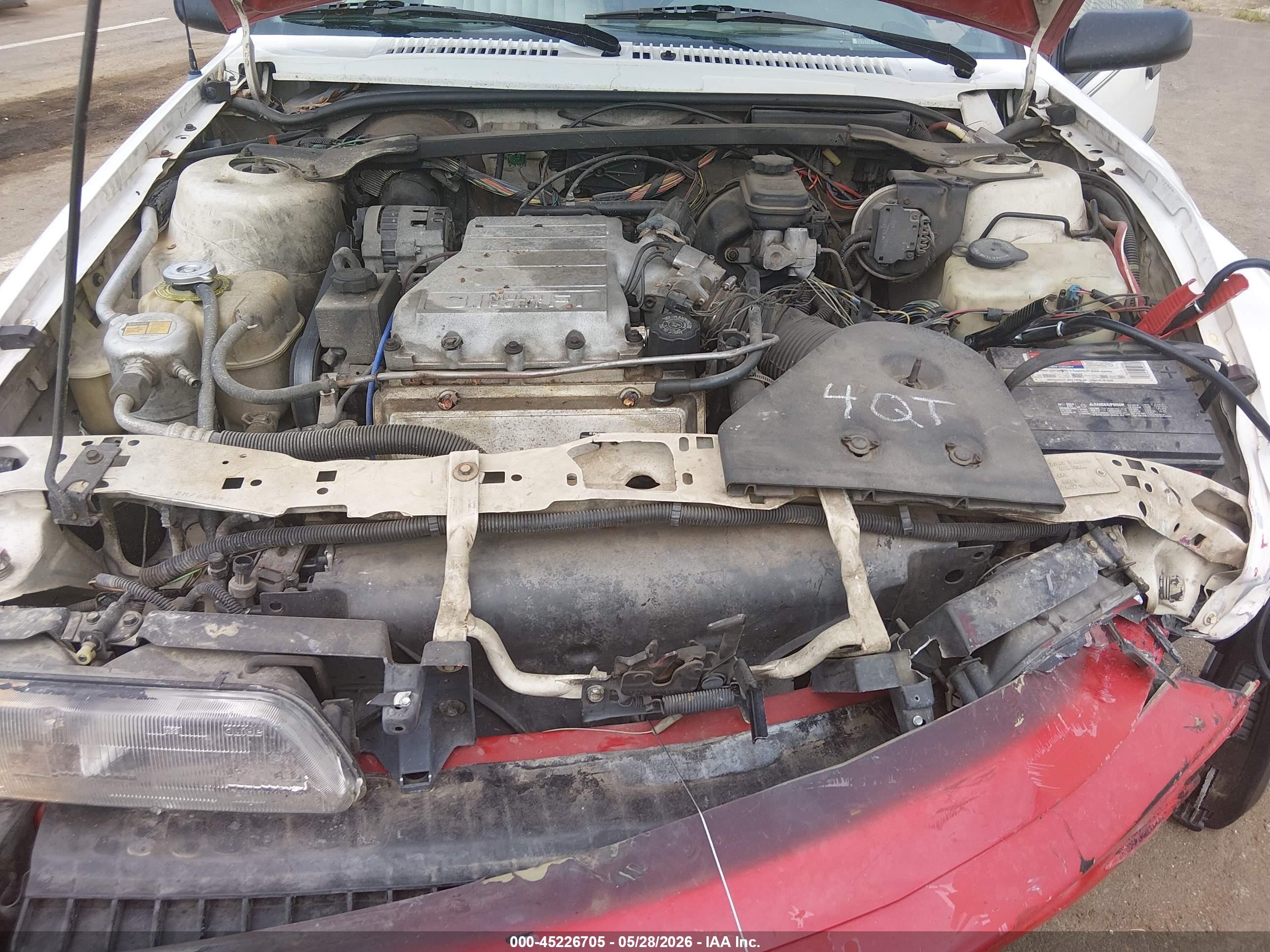 1991 Pontiac Sunbird Le Red vin: 1G2JB34T2M7609919