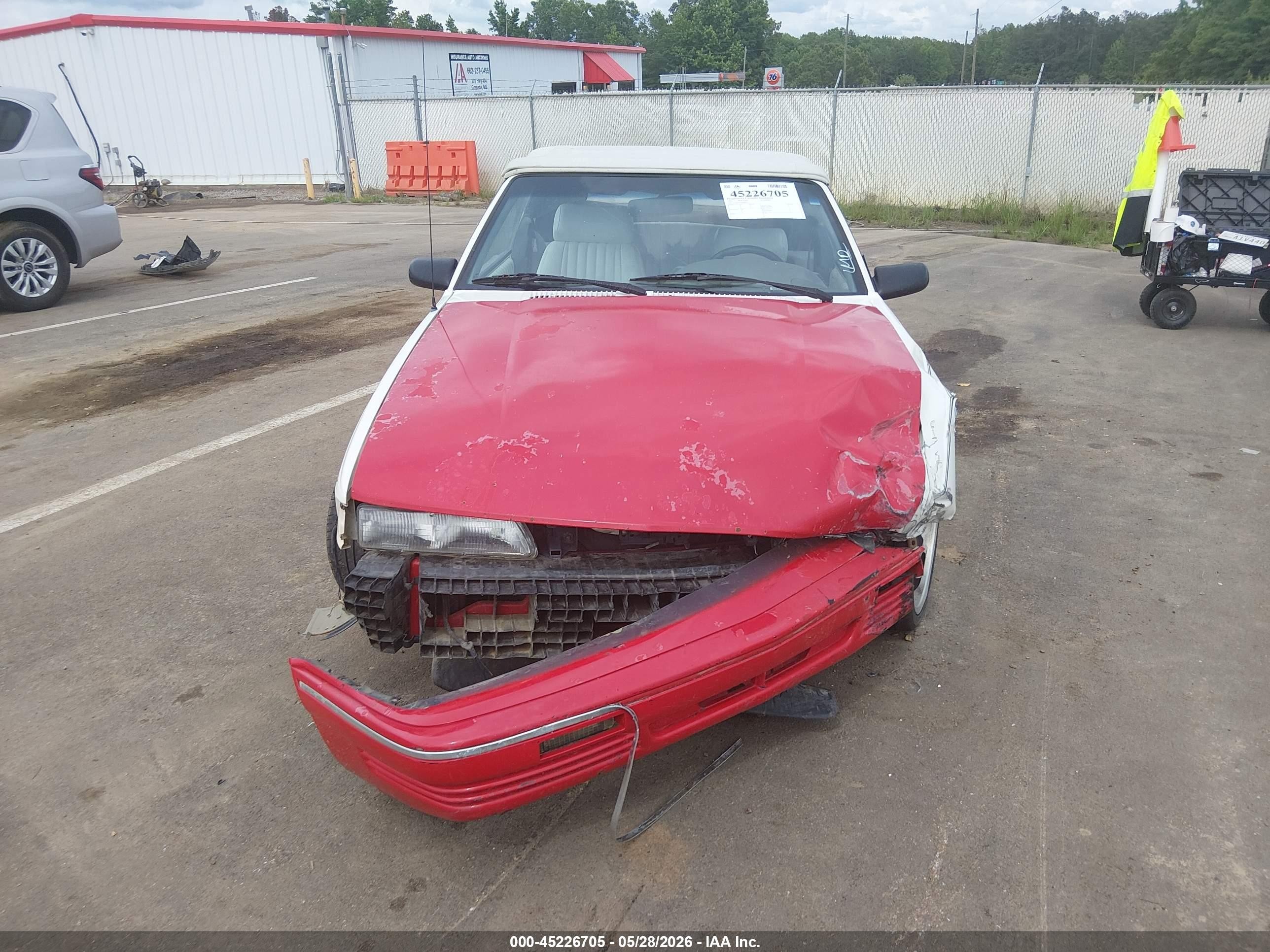 1991 Pontiac Sunbird Le Red vin: 1G2JB34T2M7609919