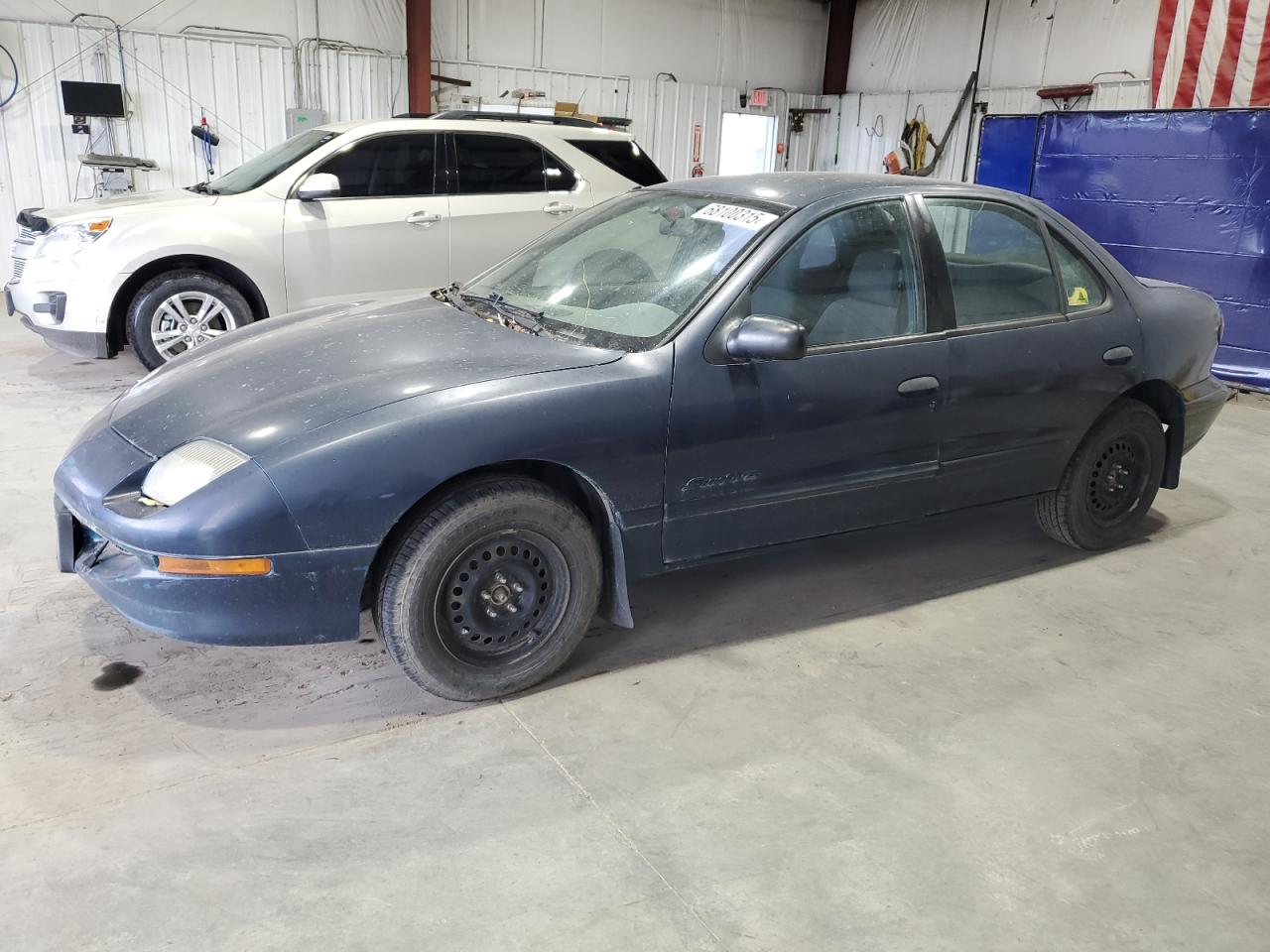 1997 Pontiac Sunfire Se Blue vin: 1G2JB5240V7547591