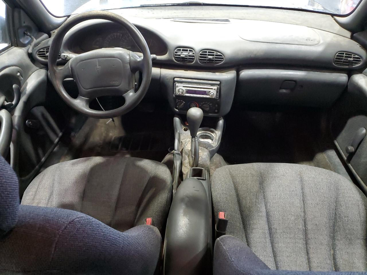 1997 Pontiac Sunfire Se Blue vin: 1G2JB5240V7547591
