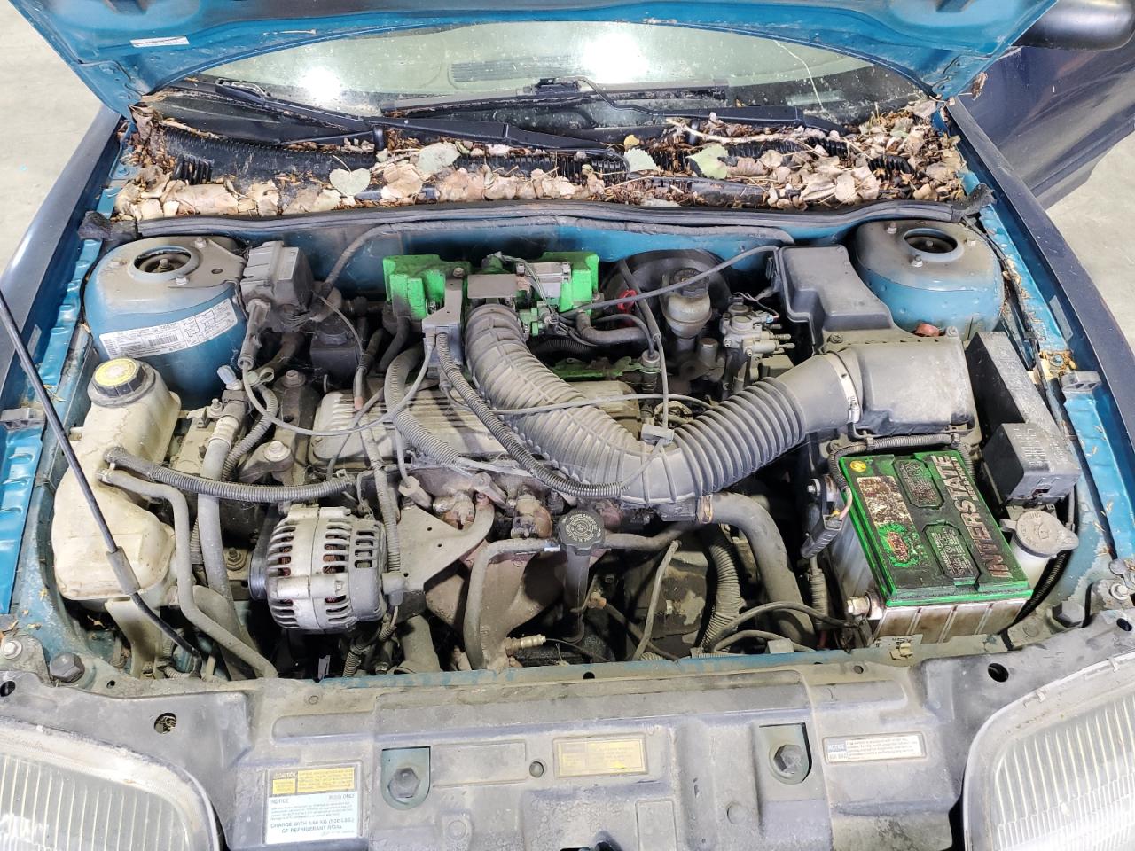 1997 Pontiac Sunfire Se Blue vin: 1G2JB5240V7547591