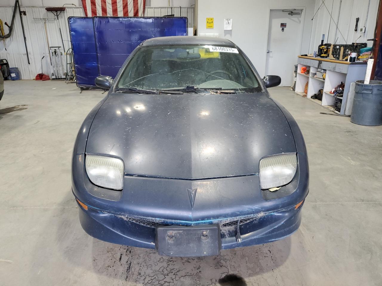 1997 Pontiac Sunfire Se Blue vin: 1G2JB5240V7547591