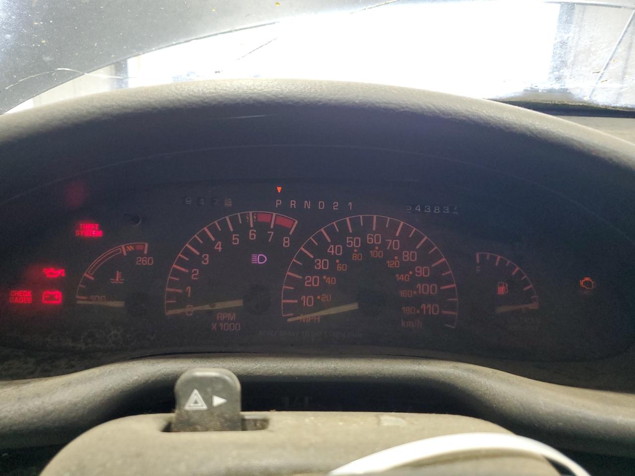 1997 Pontiac Sunfire Se Blue vin: 1G2JB5240V7547591