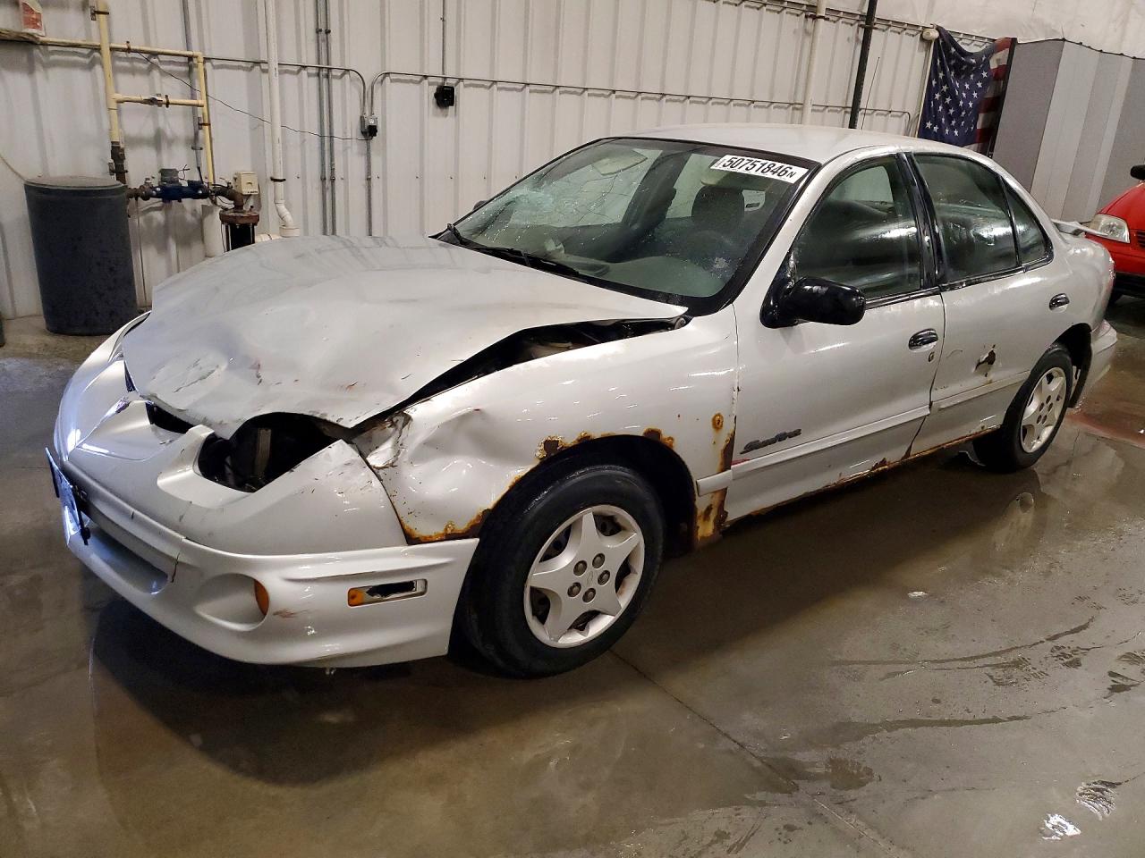 2001 Pontiac Sunfire Silver vin: 1G2JB524217125851
