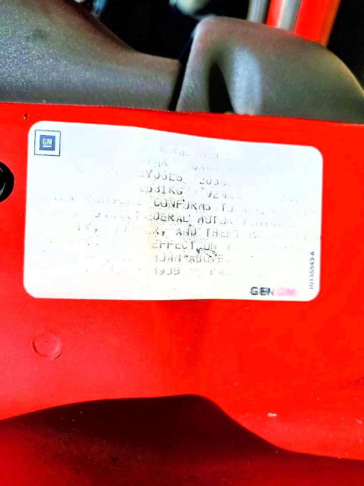 1995 Pontiac Sunfire Se Red vin: 1G2JB5243S7513933