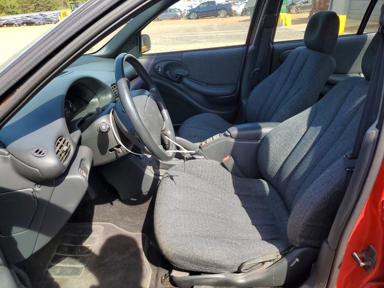 1995 Pontiac Sunfire Se Red vin: 1G2JB5243S7513933
