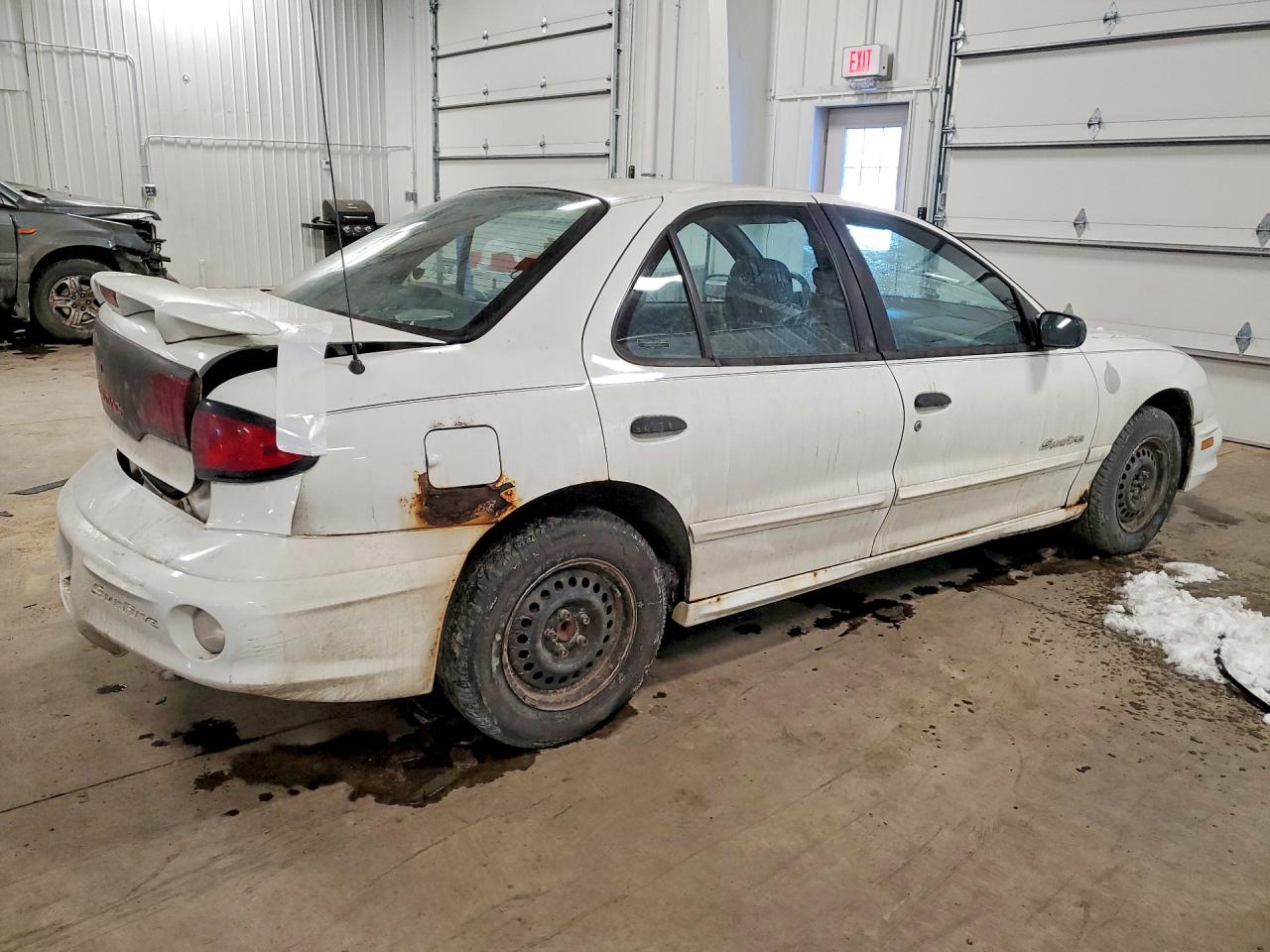 2001 Pontiac Sunfire Se White vin: 1G2JB524417188580