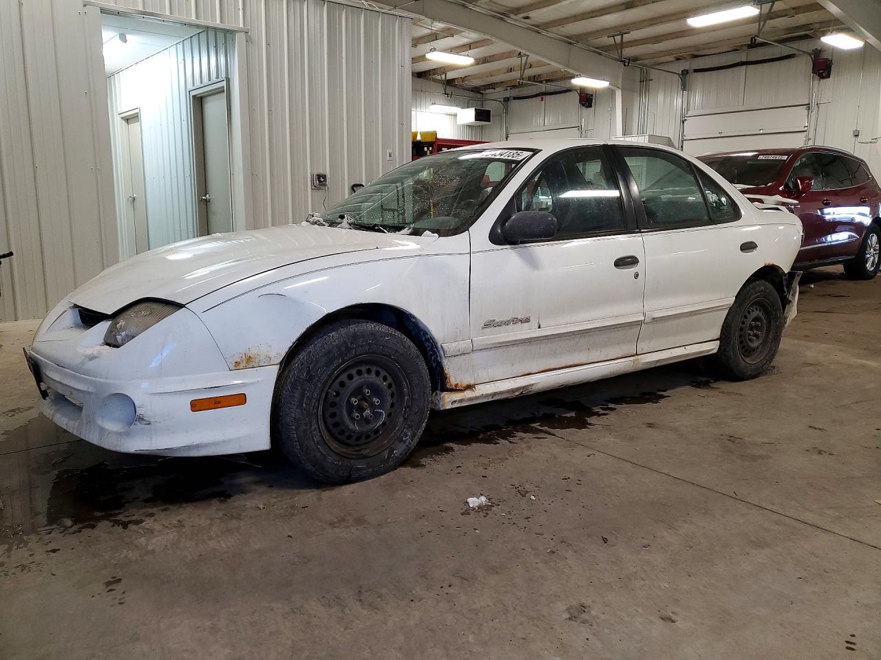 2001 Pontiac Sunfire Se White vin: 1G2JB524417188580