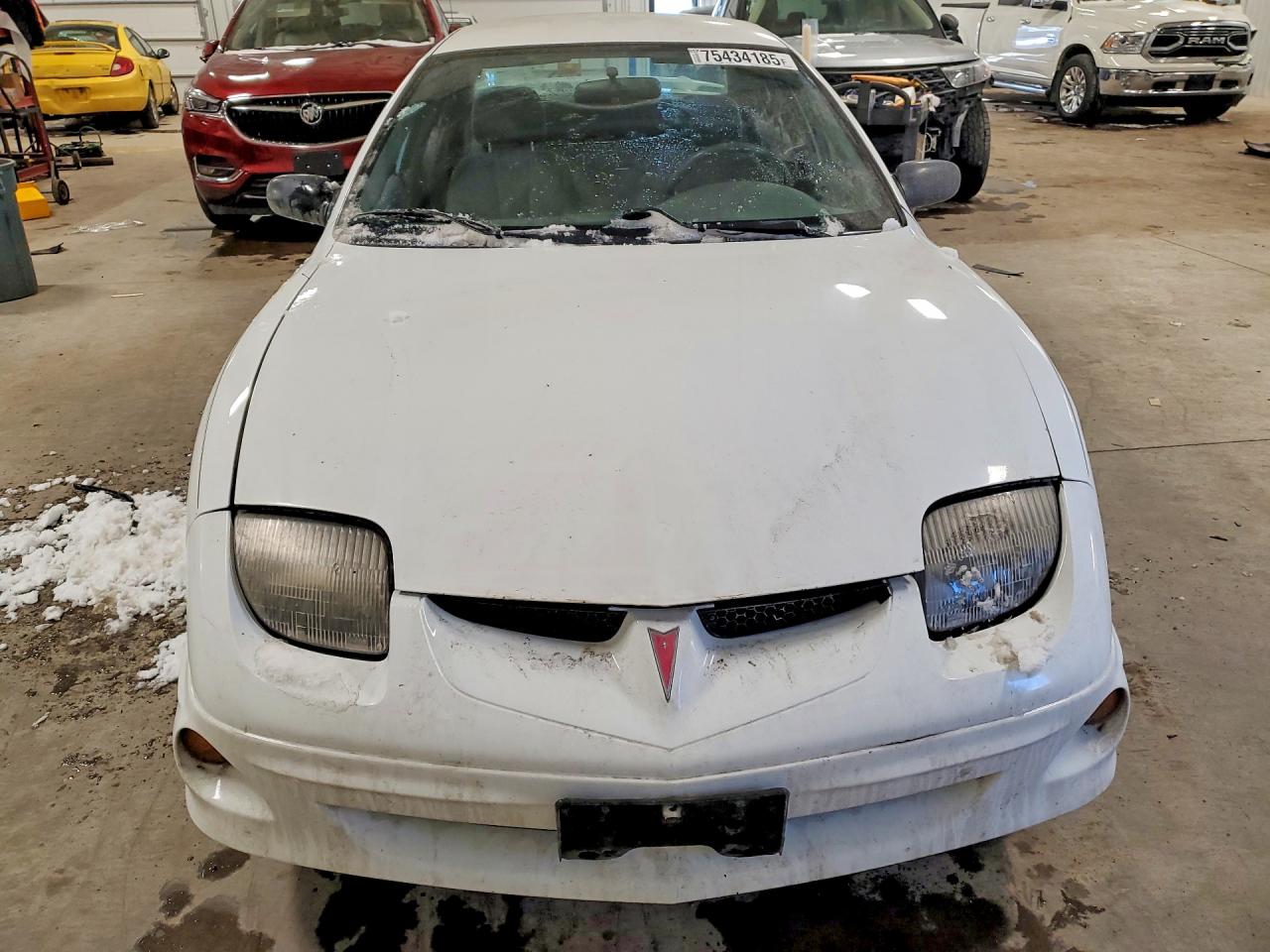 2001 Pontiac Sunfire Se White vin: 1G2JB524417188580