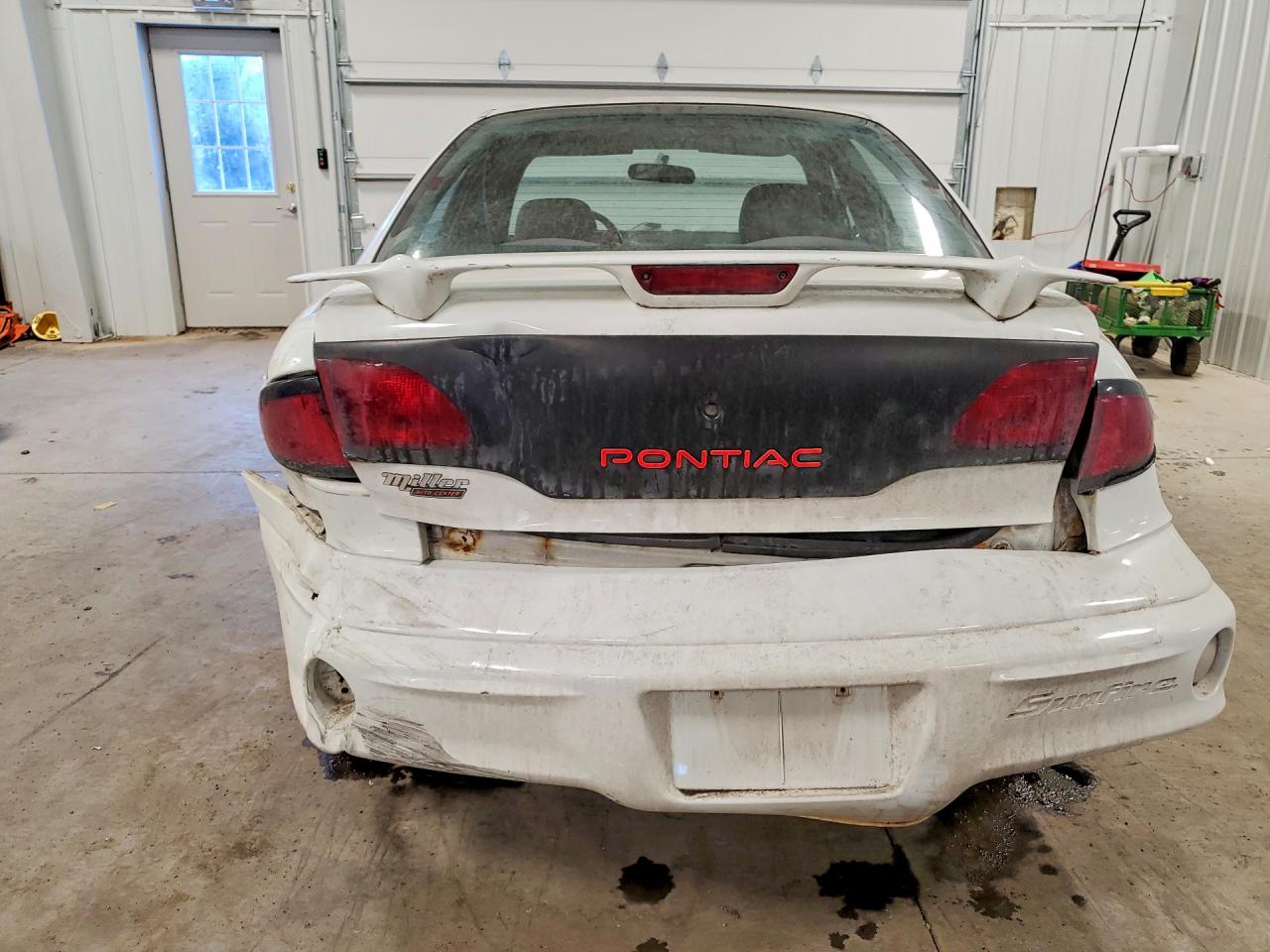 2001 Pontiac Sunfire Se White vin: 1G2JB524417188580
