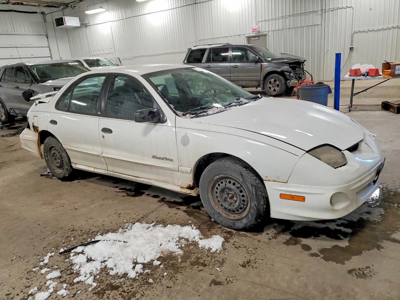 2001 Pontiac Sunfire Se White vin: 1G2JB524417188580
