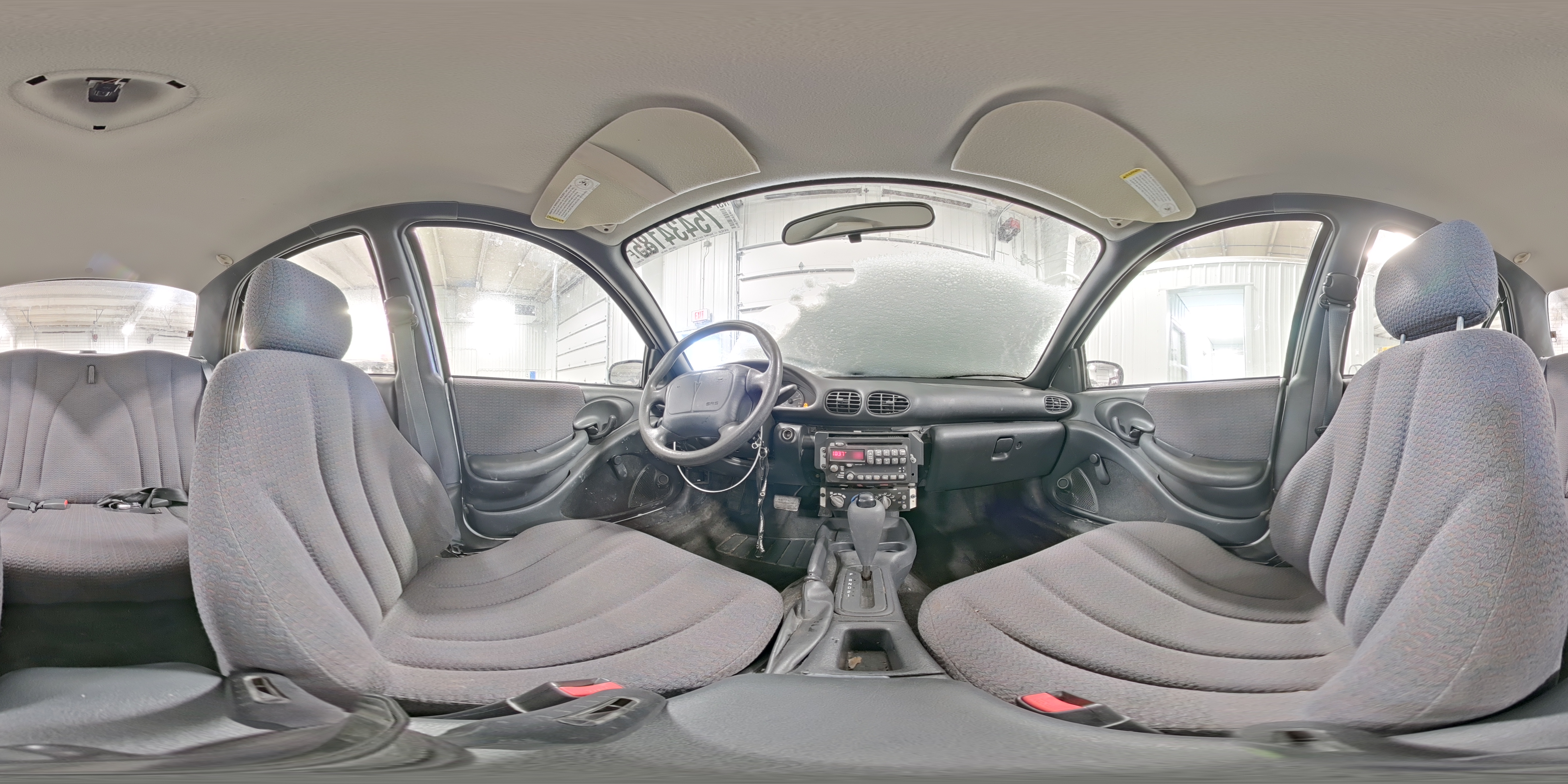 2001 Pontiac Sunfire Se White vin: 1G2JB524417188580