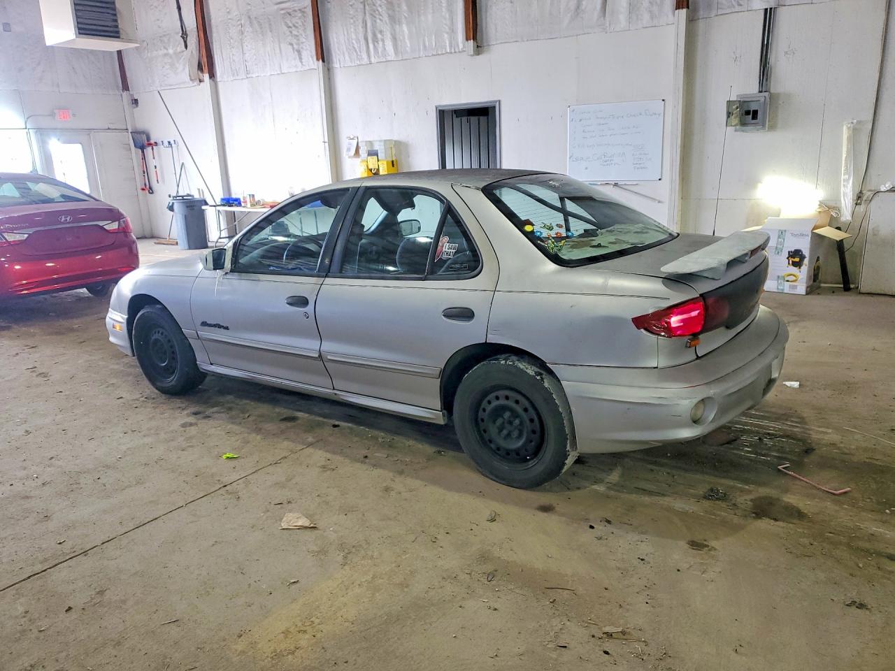 2001 Pontiac Sunfire Se Silver vin: 1G2JB524517198695