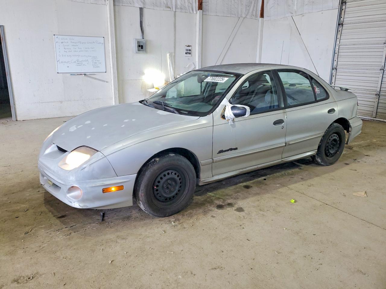 2001 Pontiac Sunfire Se Silver vin: 1G2JB524517198695