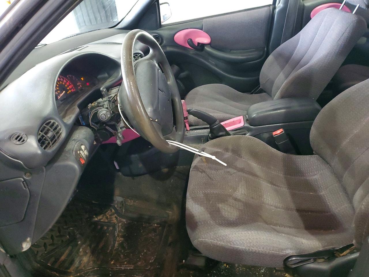 2001 Pontiac Sunfire Se Silver vin: 1G2JB524517198695