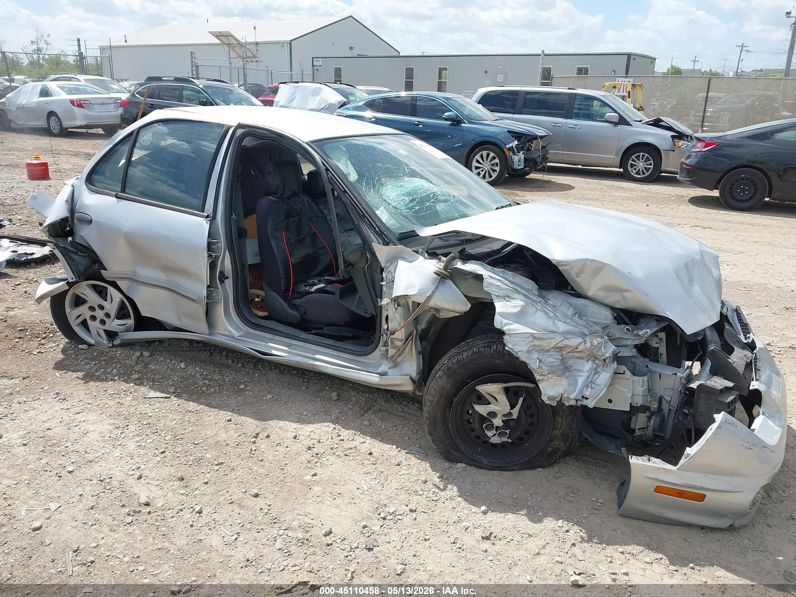 2002 Pontiac Sunfire Se Silver vin: 1G2JB524527112433