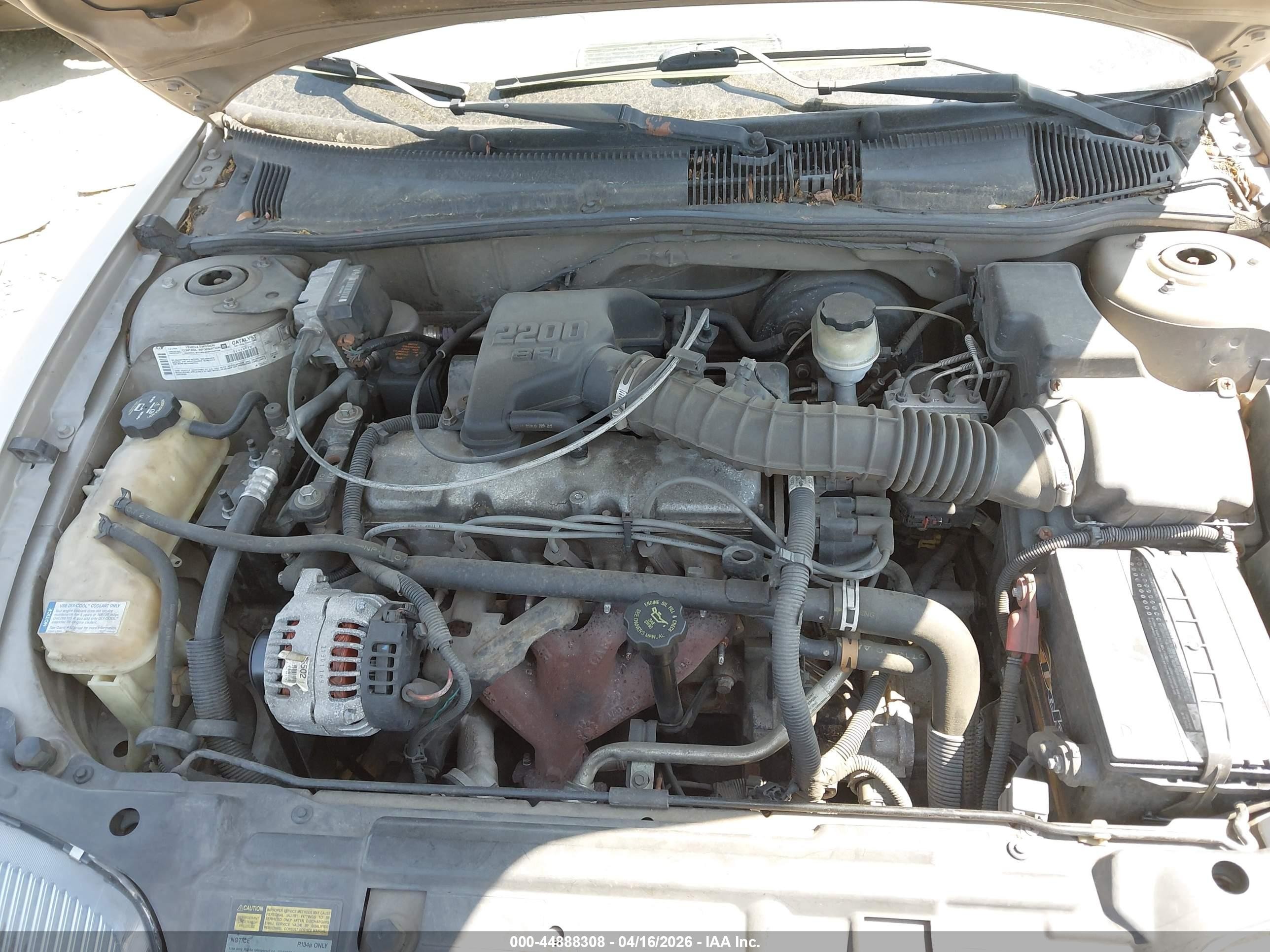 2001 Pontiac Sunfire Se Gold vin: 1G2JB524617158450