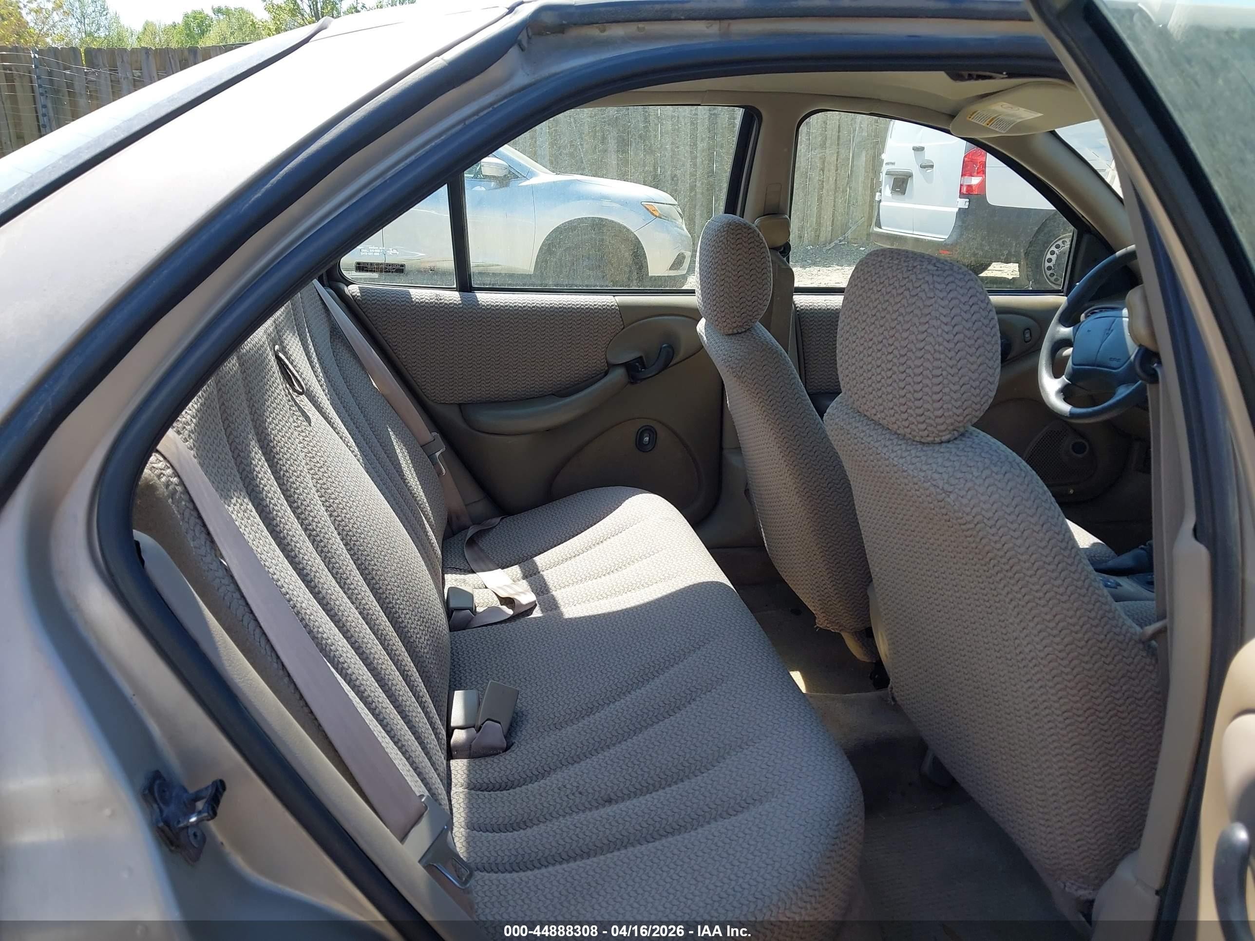 2001 Pontiac Sunfire Se Gold vin: 1G2JB524617158450