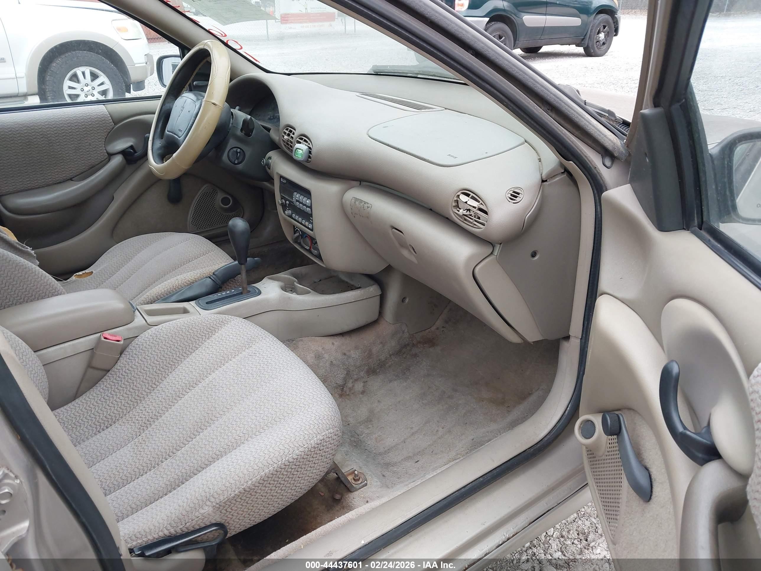 2001 Pontiac Sunfire Se Champagne vin: 1G2JB524917111803