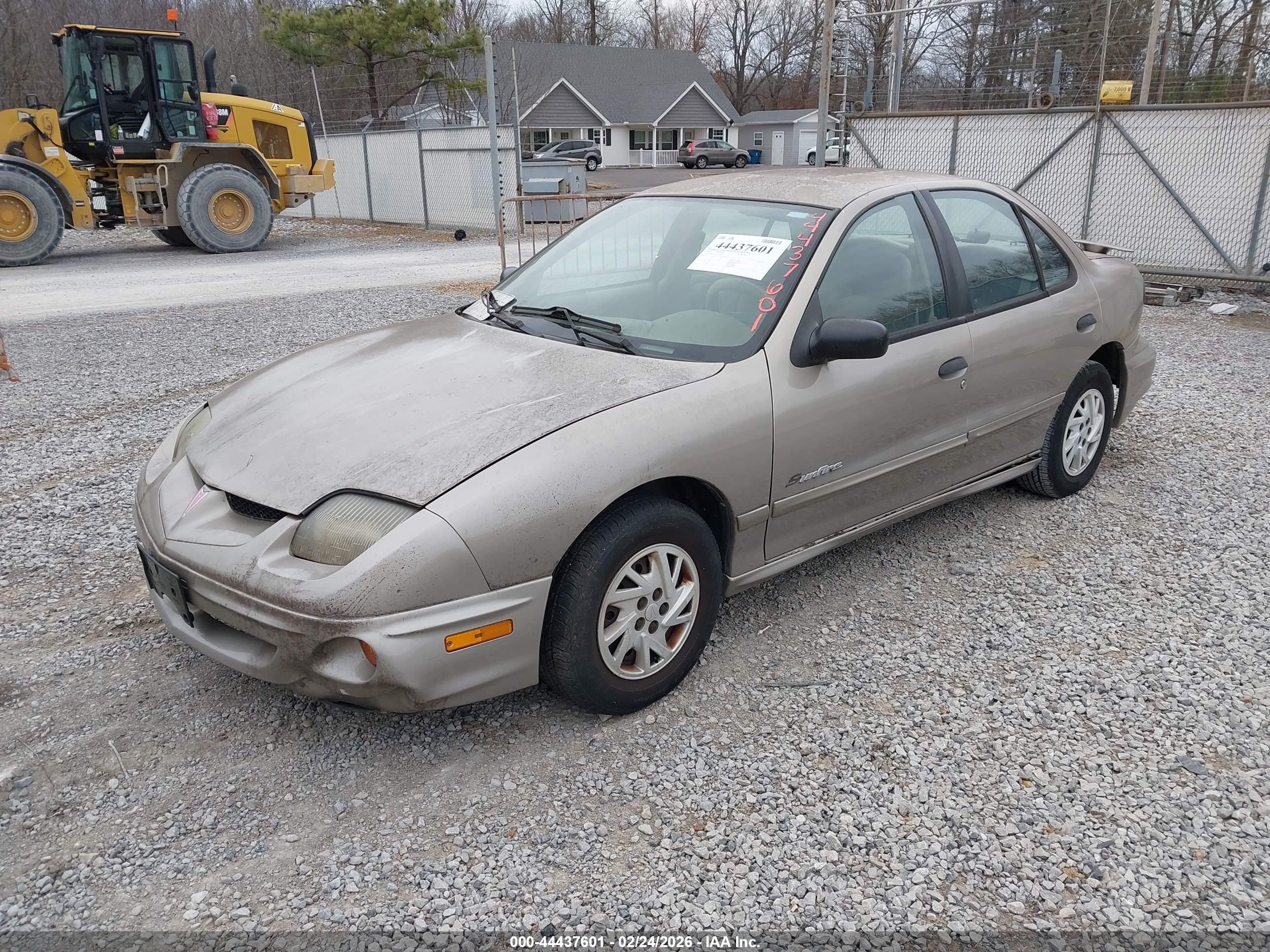 2001 Pontiac Sunfire Se Champagne vin: 1G2JB524917111803