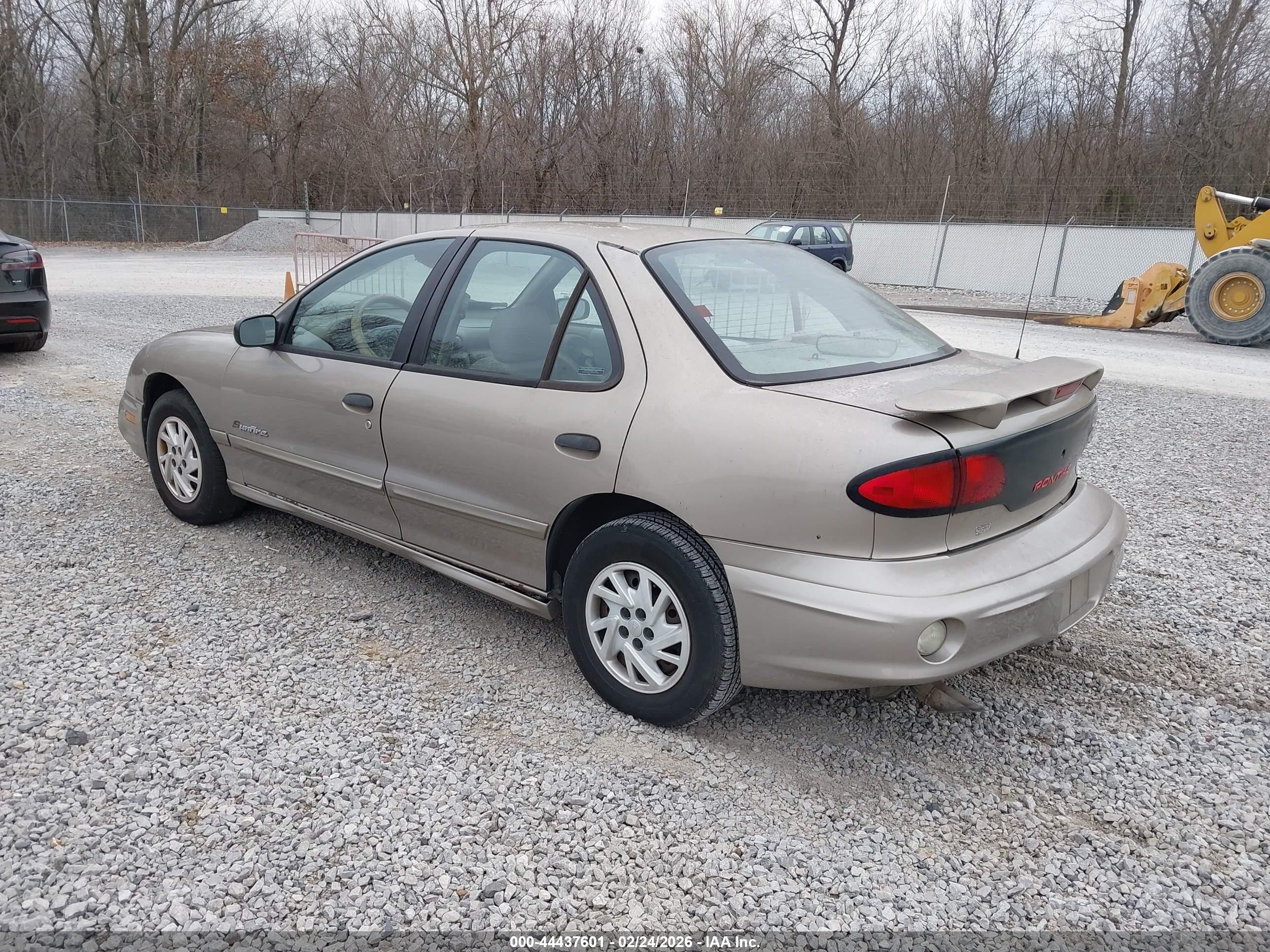 2001 Pontiac Sunfire Se Champagne vin: 1G2JB524917111803