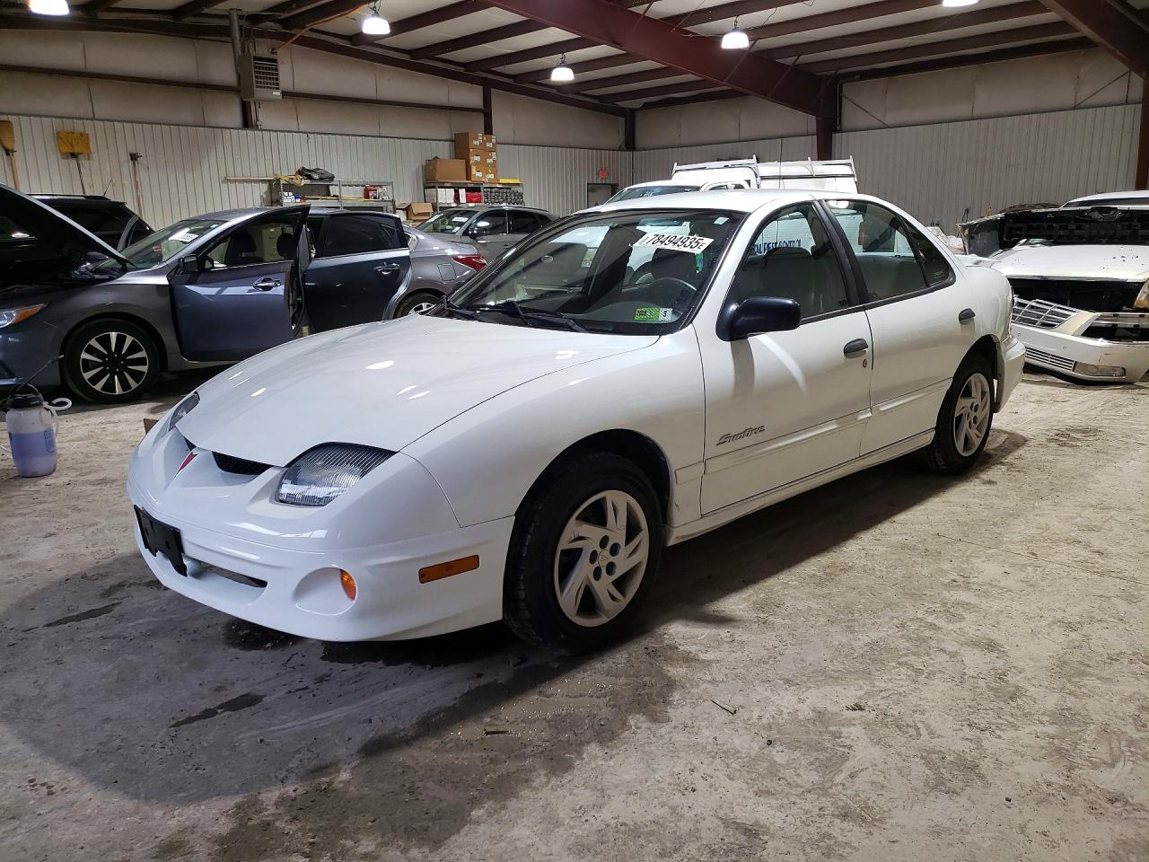 2001 Pontiac Sunfire Se White vin: 1G2JB524917166459