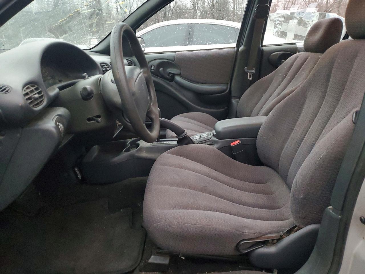 2001 Pontiac Sunfire Se Silver vin: 1G2JB524917227213