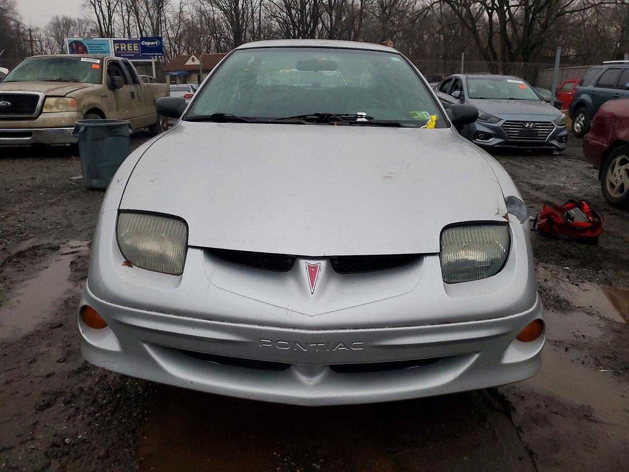 2001 Pontiac Sunfire Se Silver vin: 1G2JB524917227213
