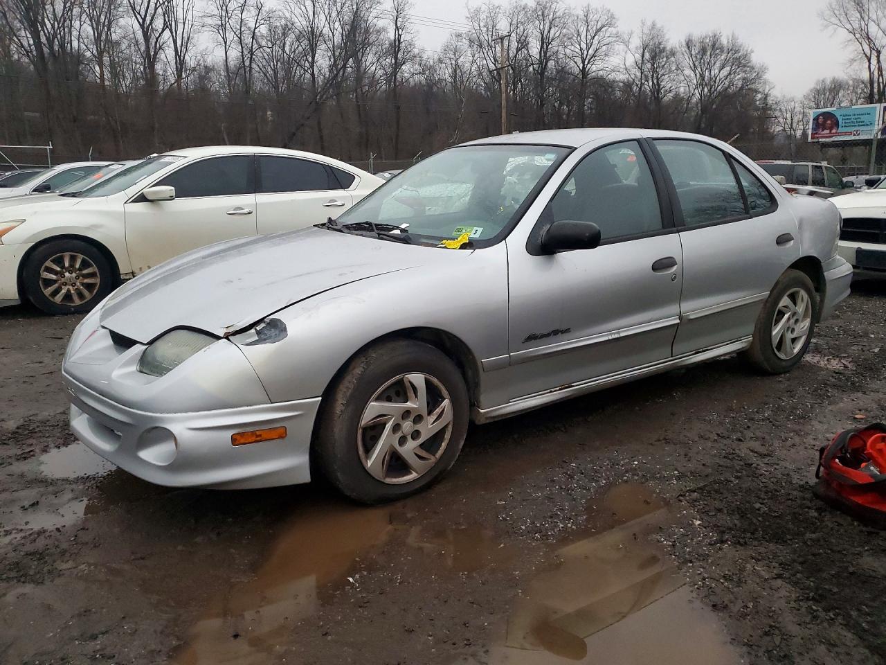 2001 Pontiac Sunfire Se Silver vin: 1G2JB524917227213