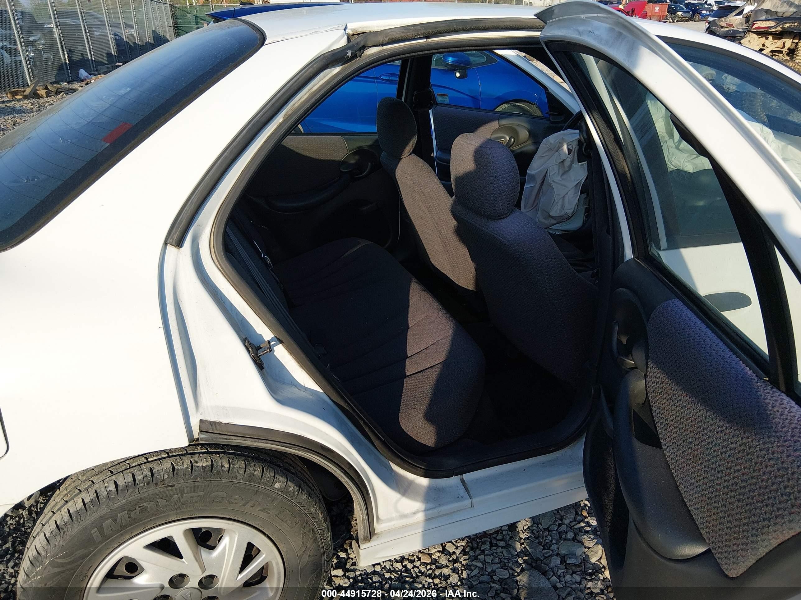 2001 Pontiac Sunfire Se White vin: 1G2JB524917318269
