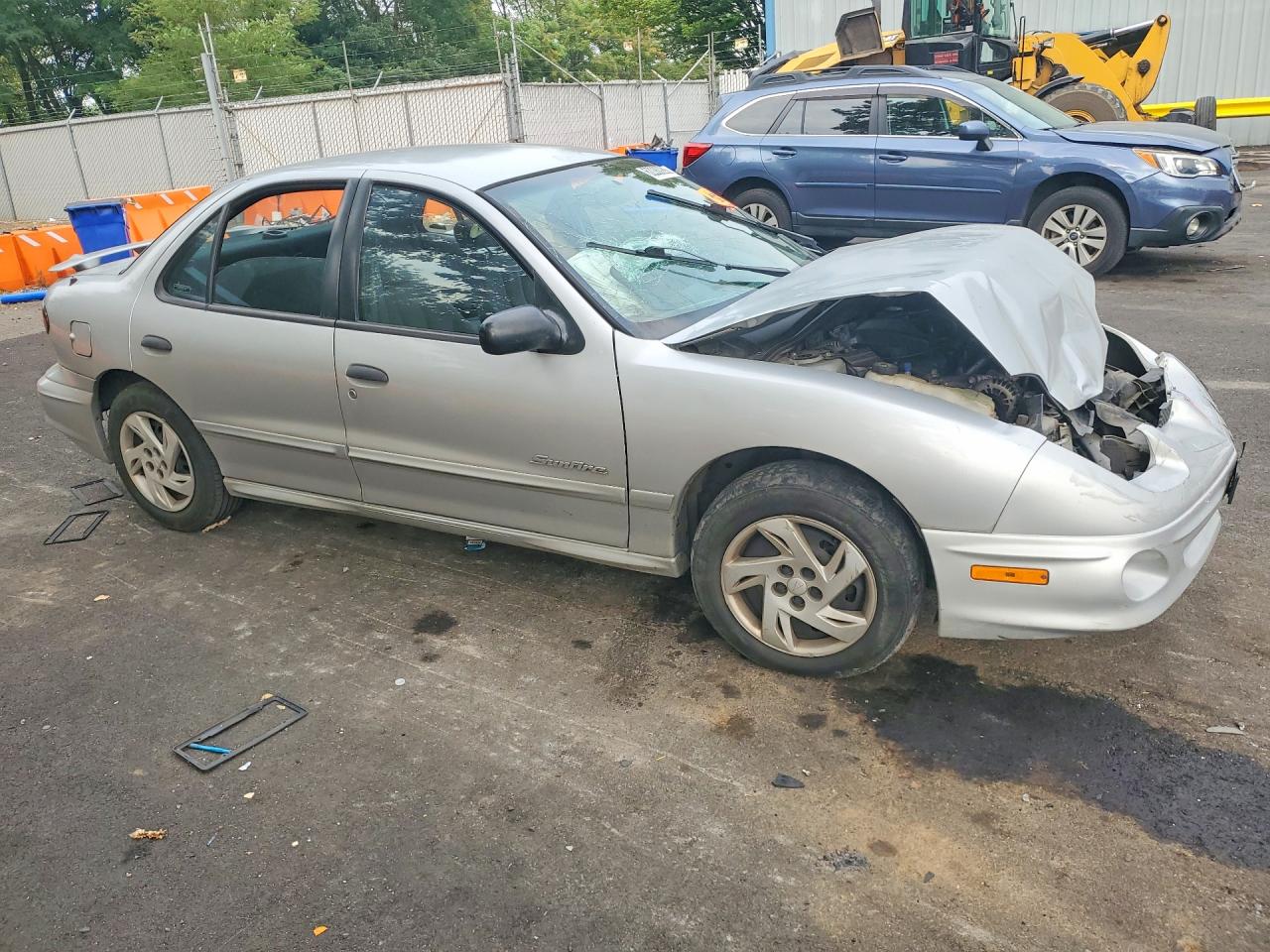 2002 Pontiac Sunfire Se Серебряный vin: 1G2JB524927178029