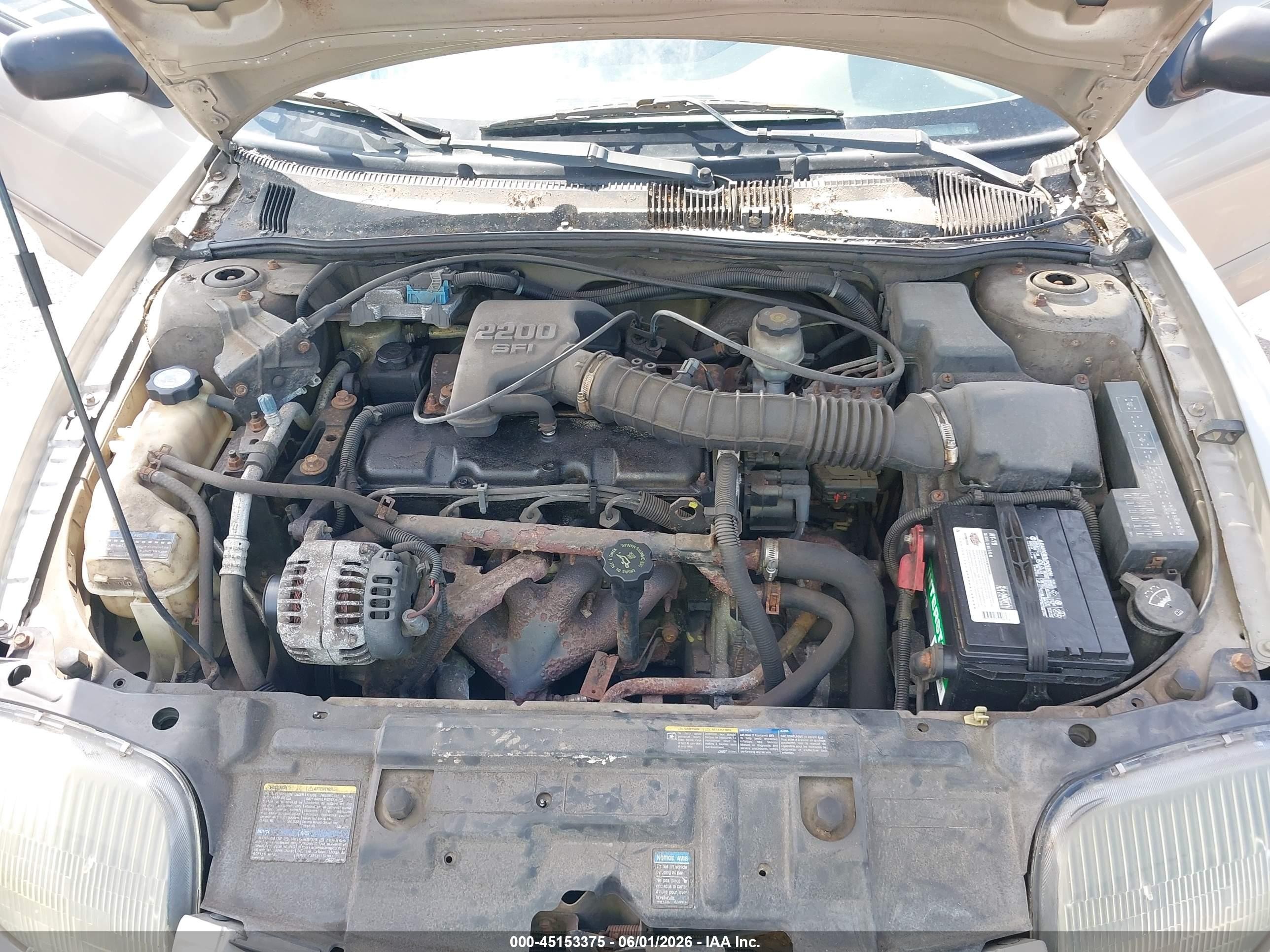 2002 Pontiac Sunfire Se Tan vin: 1G2JB524927414341