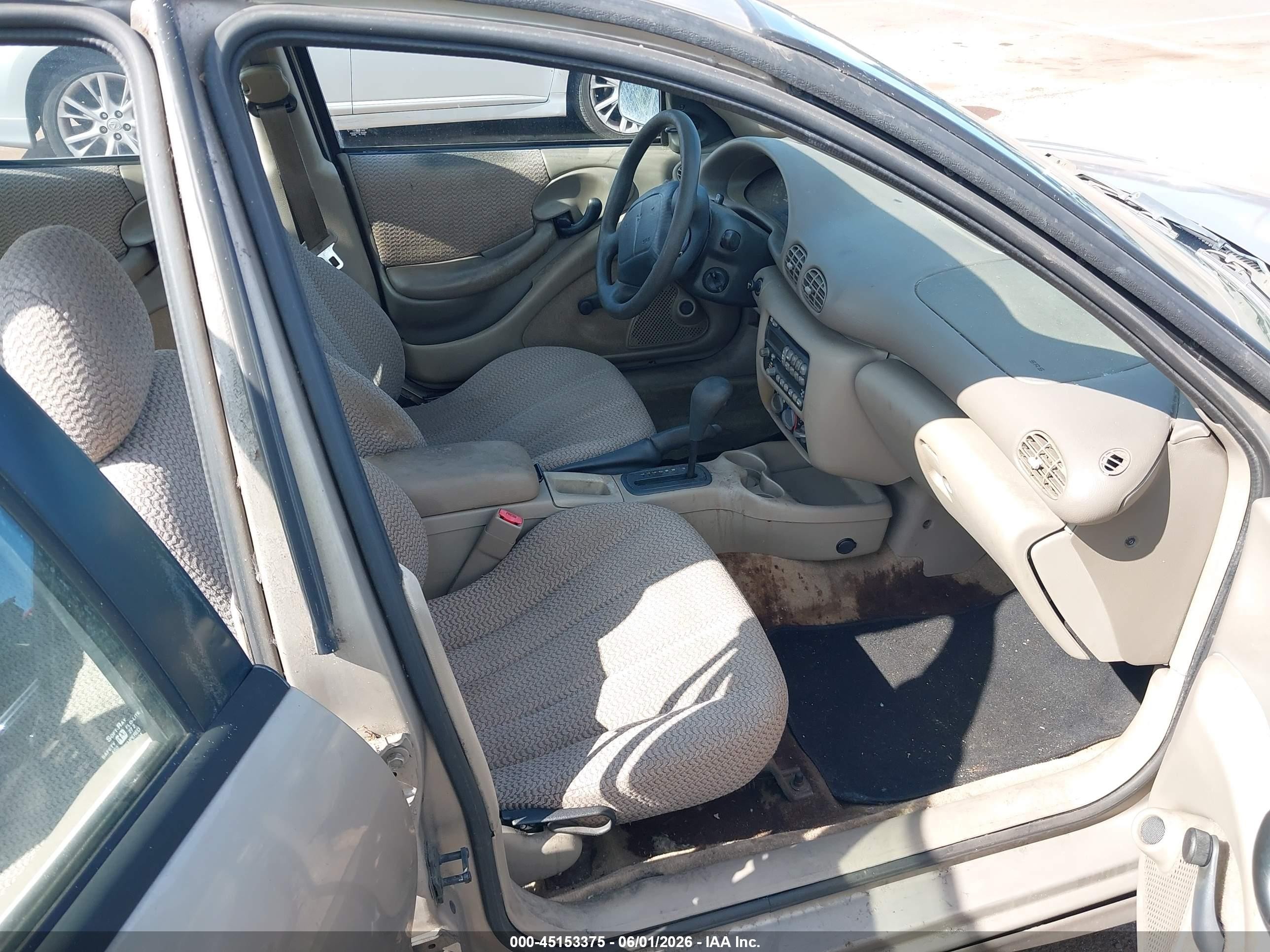 2002 Pontiac Sunfire Se Tan vin: 1G2JB524927414341