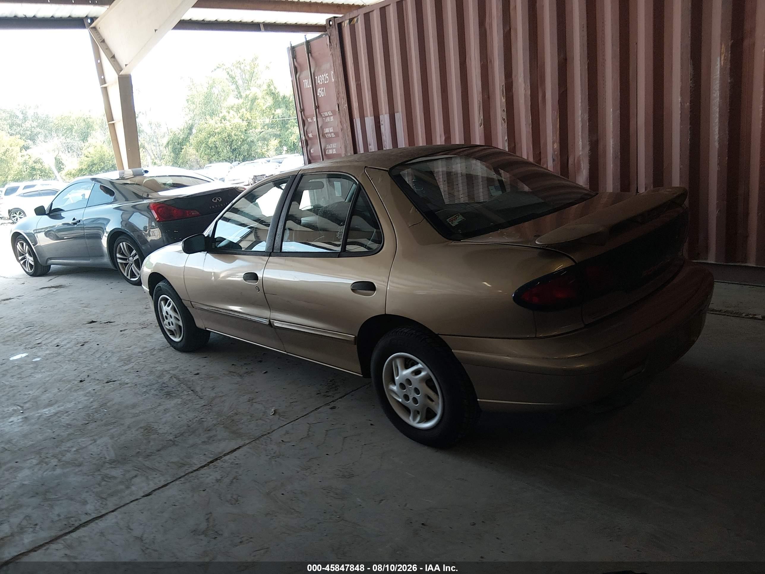 1999 Pontiac Sunfire Se Gold vin: 1G2JB5249X7520540