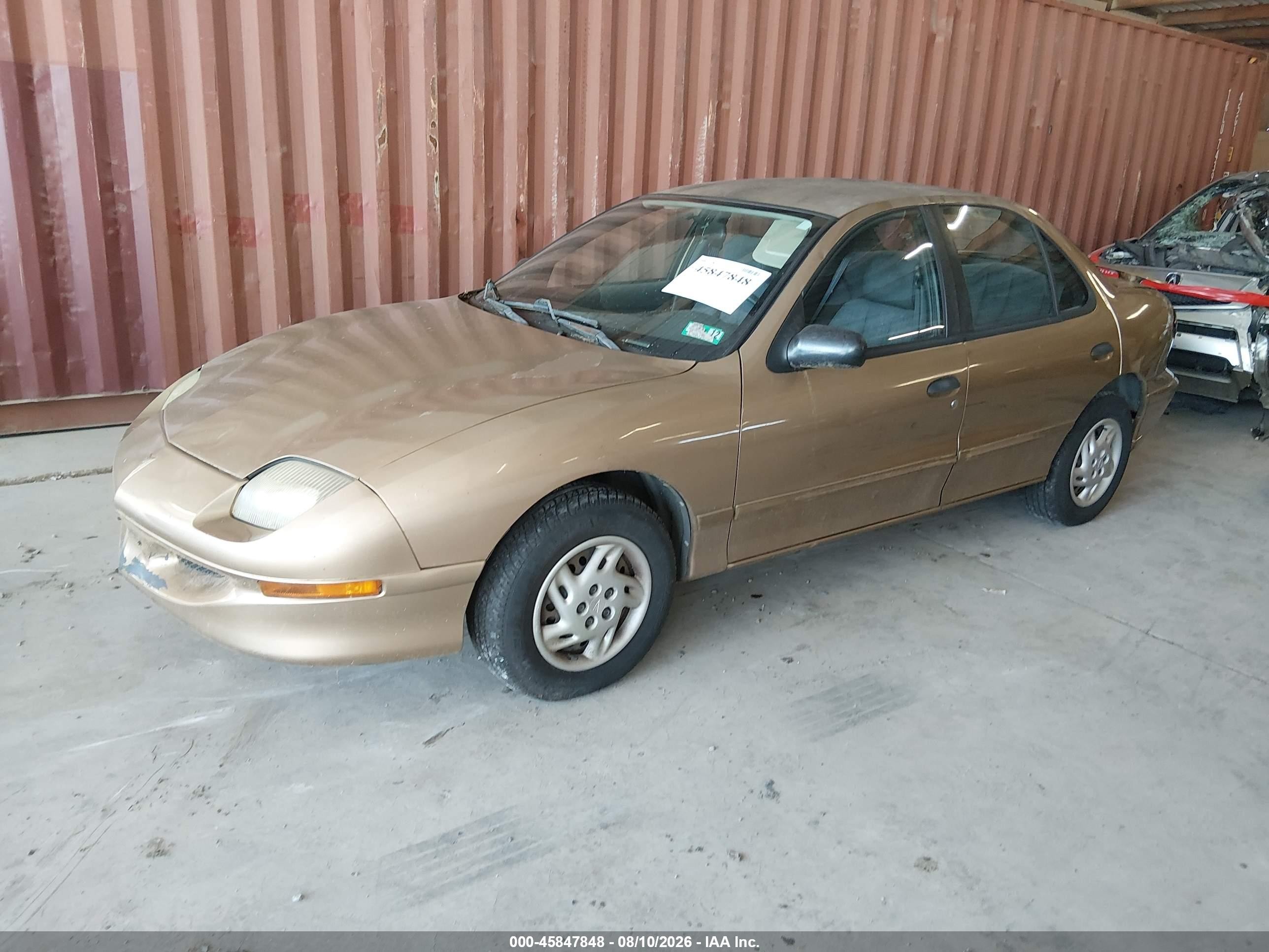 1999 Pontiac Sunfire Se Gold vin: 1G2JB5249X7520540