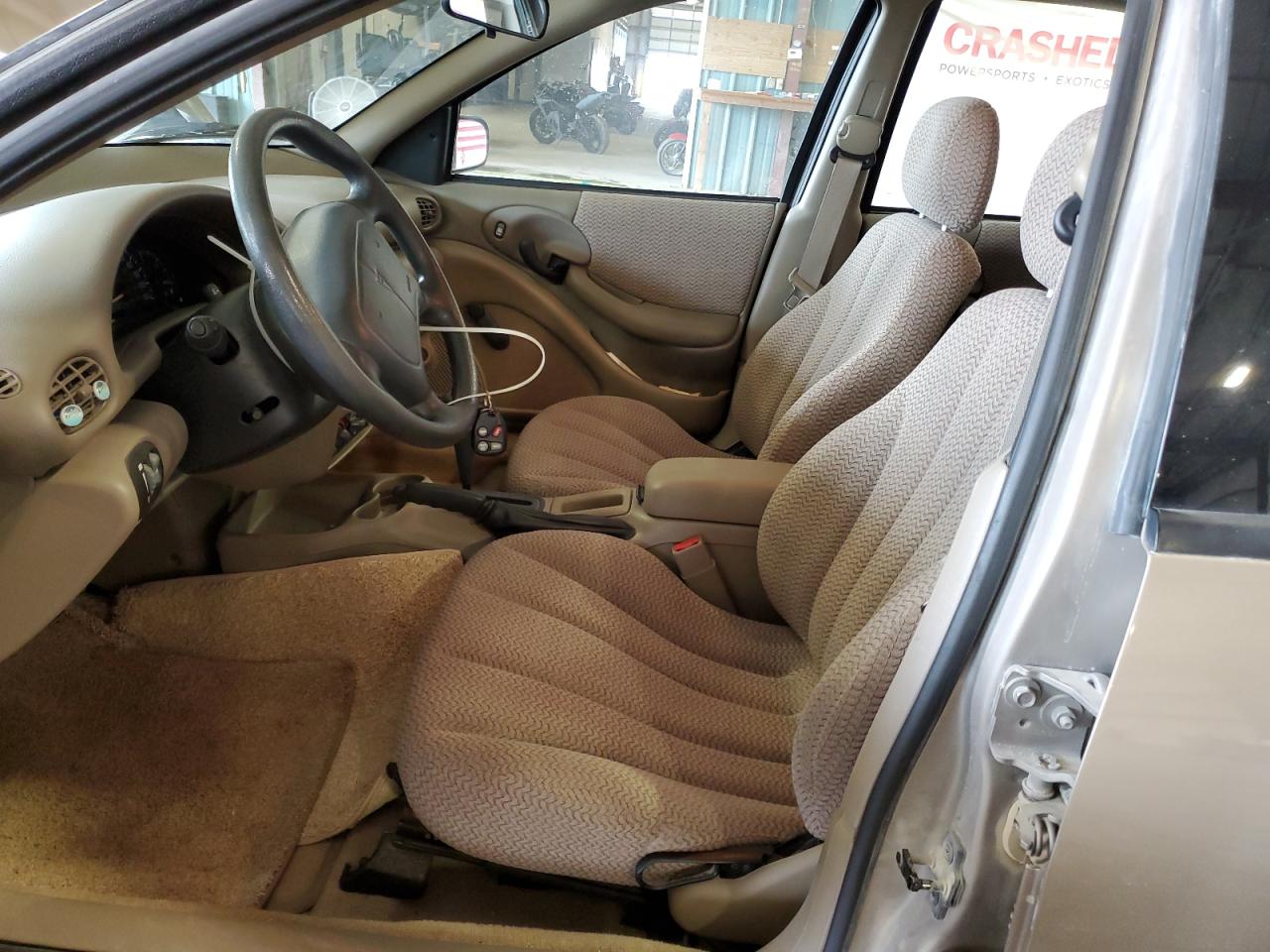 2001 Pontiac Sunfire Se Gray vin: 1G2JB524X17106500