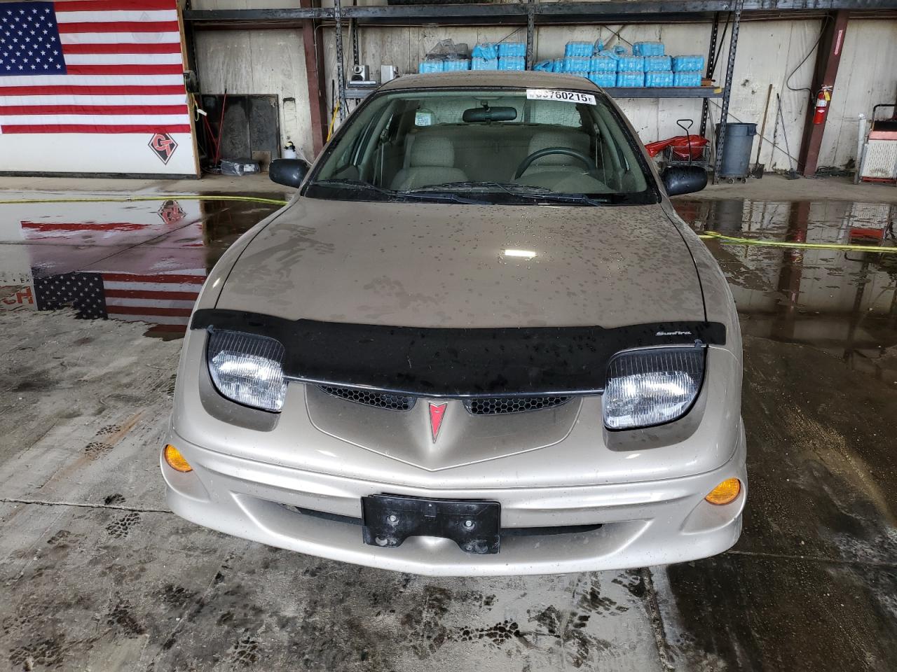 2001 Pontiac Sunfire Se Gray vin: 1G2JB524X17106500