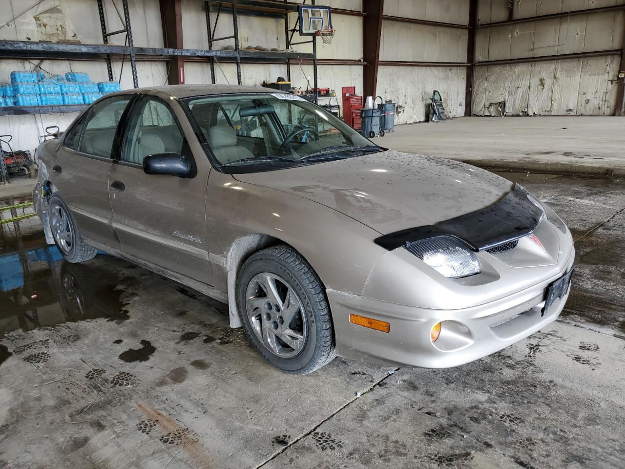 2001 Pontiac Sunfire Se Gray vin: 1G2JB524X17106500